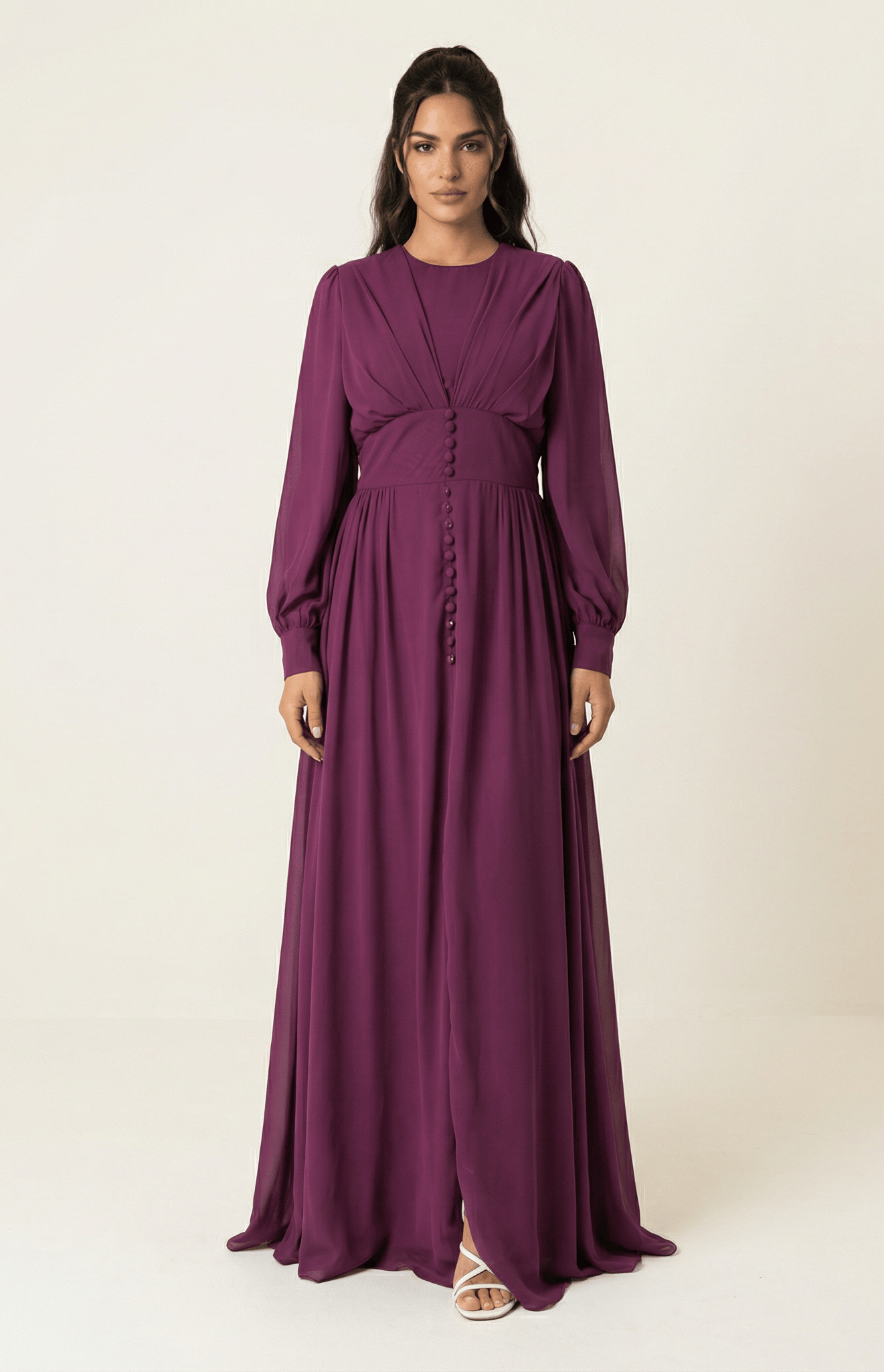 Elizabeth devoted modest maxi dress Kabayare