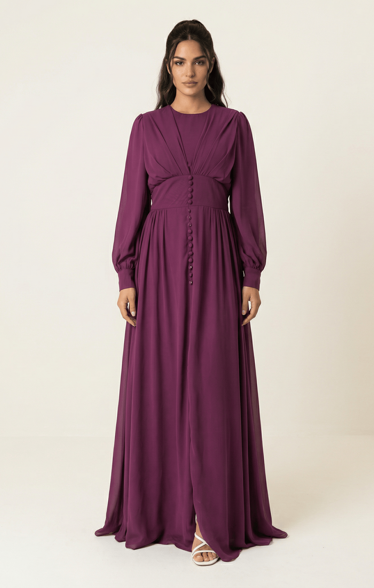 Elizabeth devoted modest maxi dress Kabayare