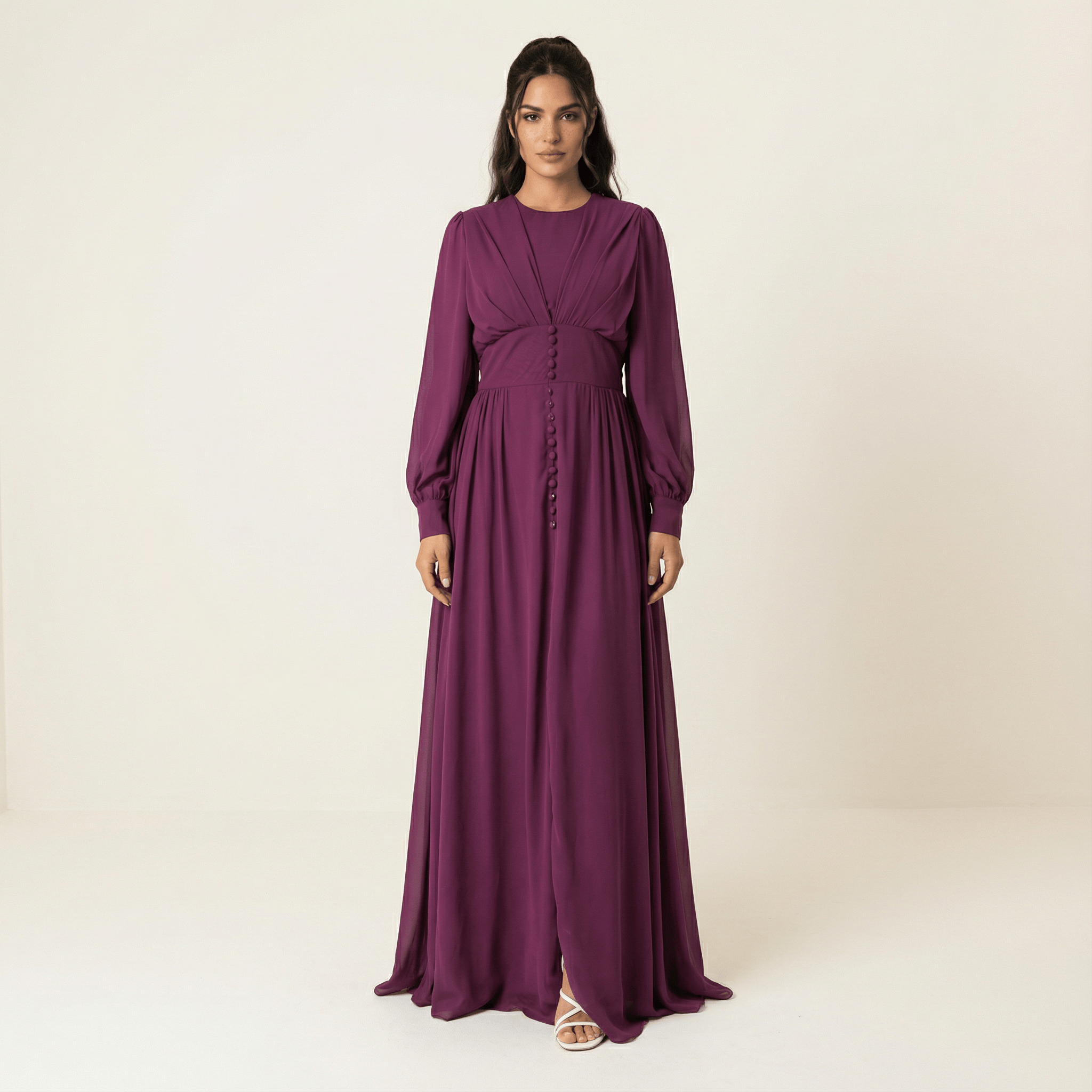 Elizabeth devoted modest maxi dress Kabayare