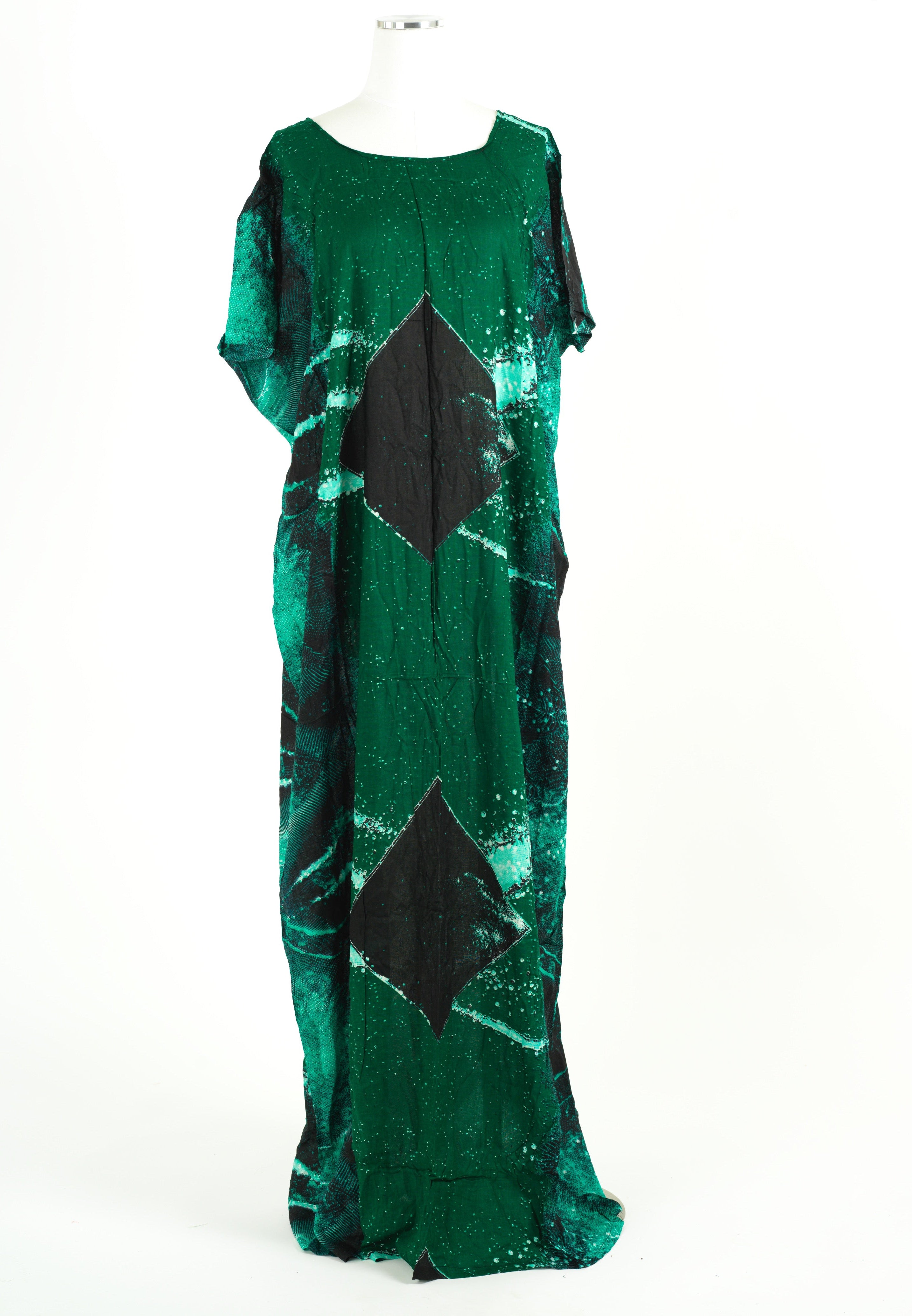 emelda print bati dress Kabayare