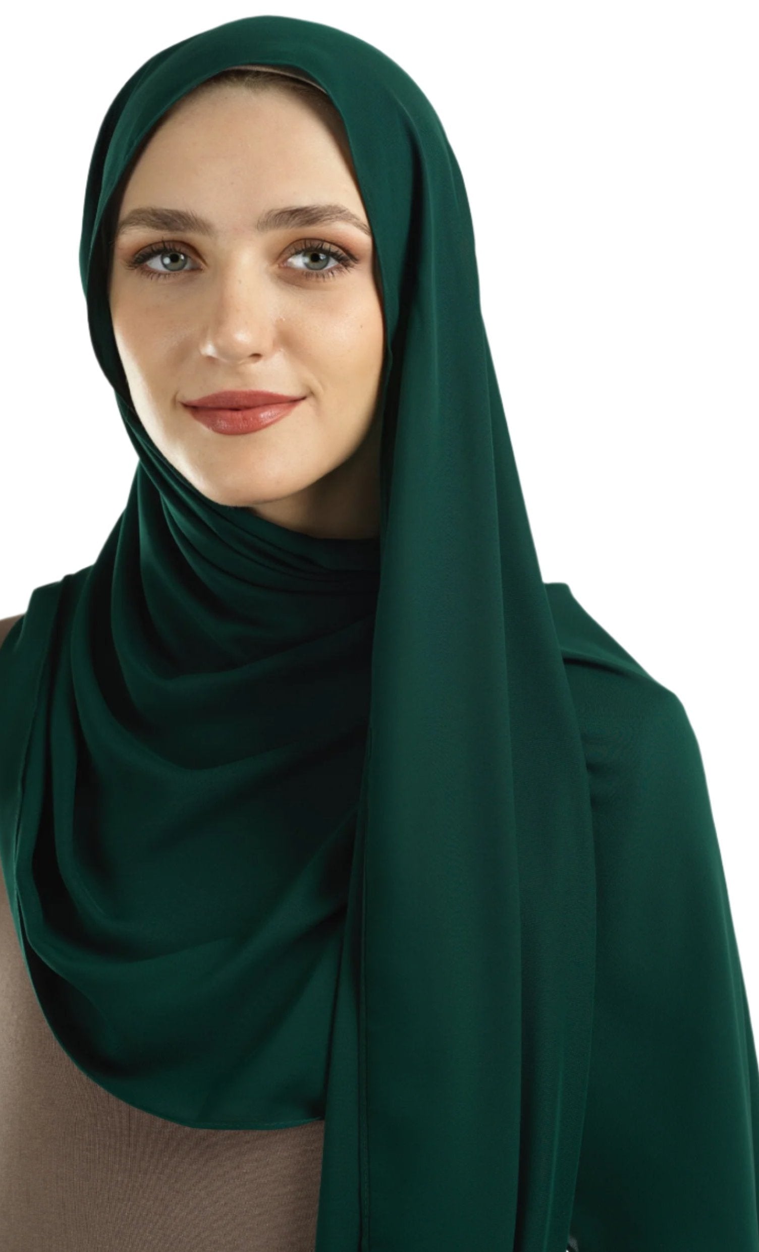 Emerald Korean Nida hijab Kabayare