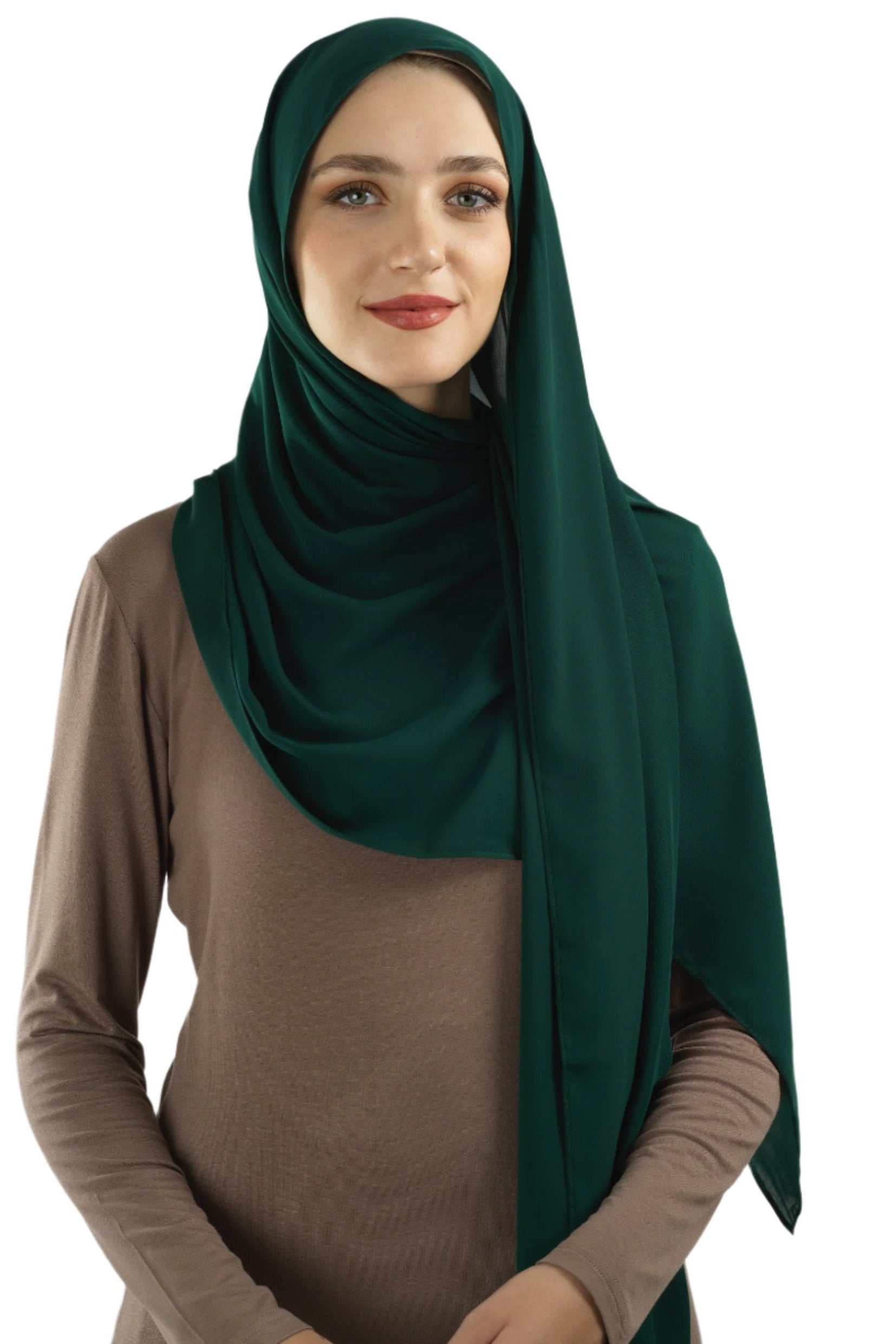Emerald Korean Nida hijab Kabayare