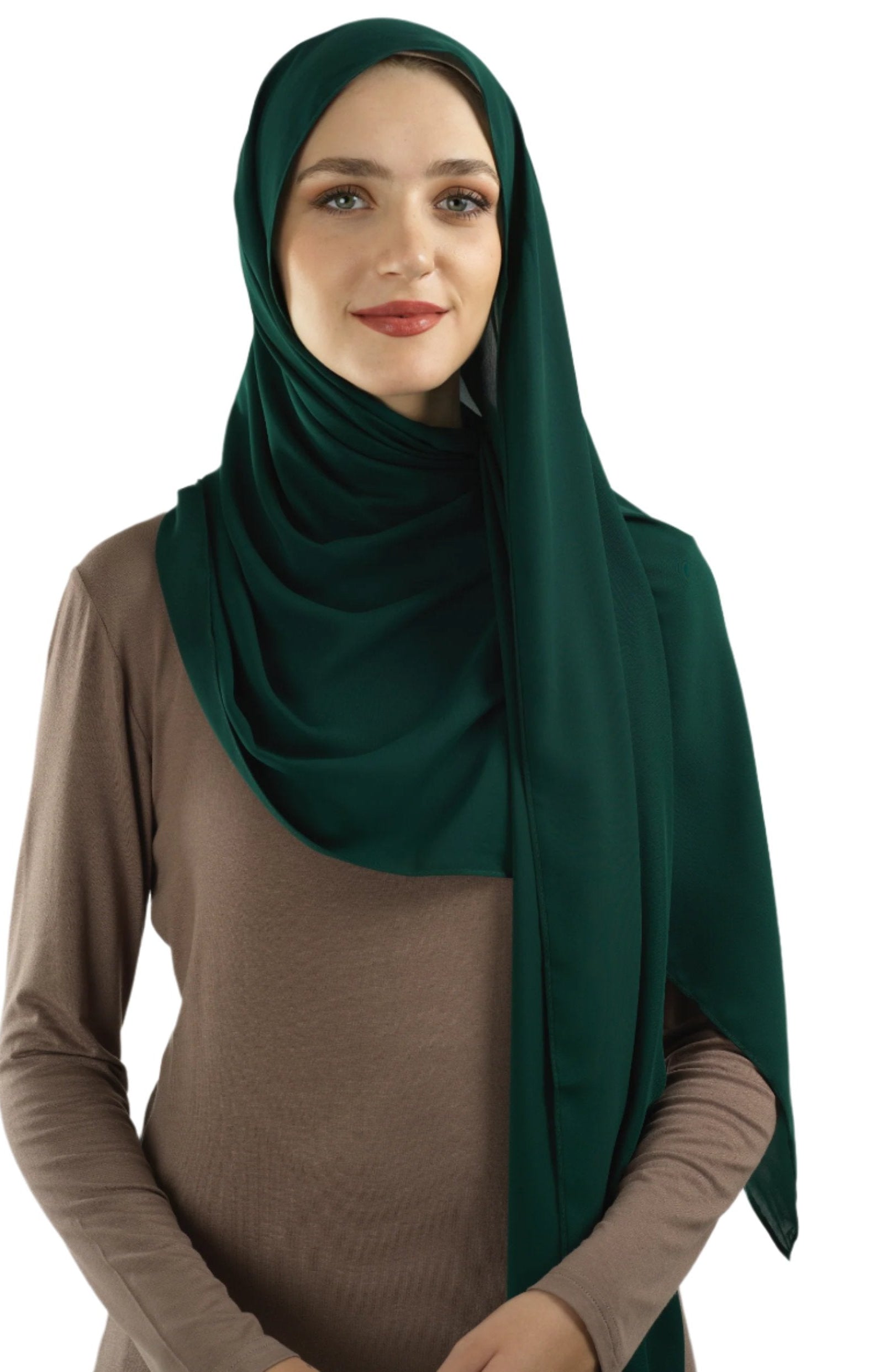 Emerald Korean Nida hijab Kabayare