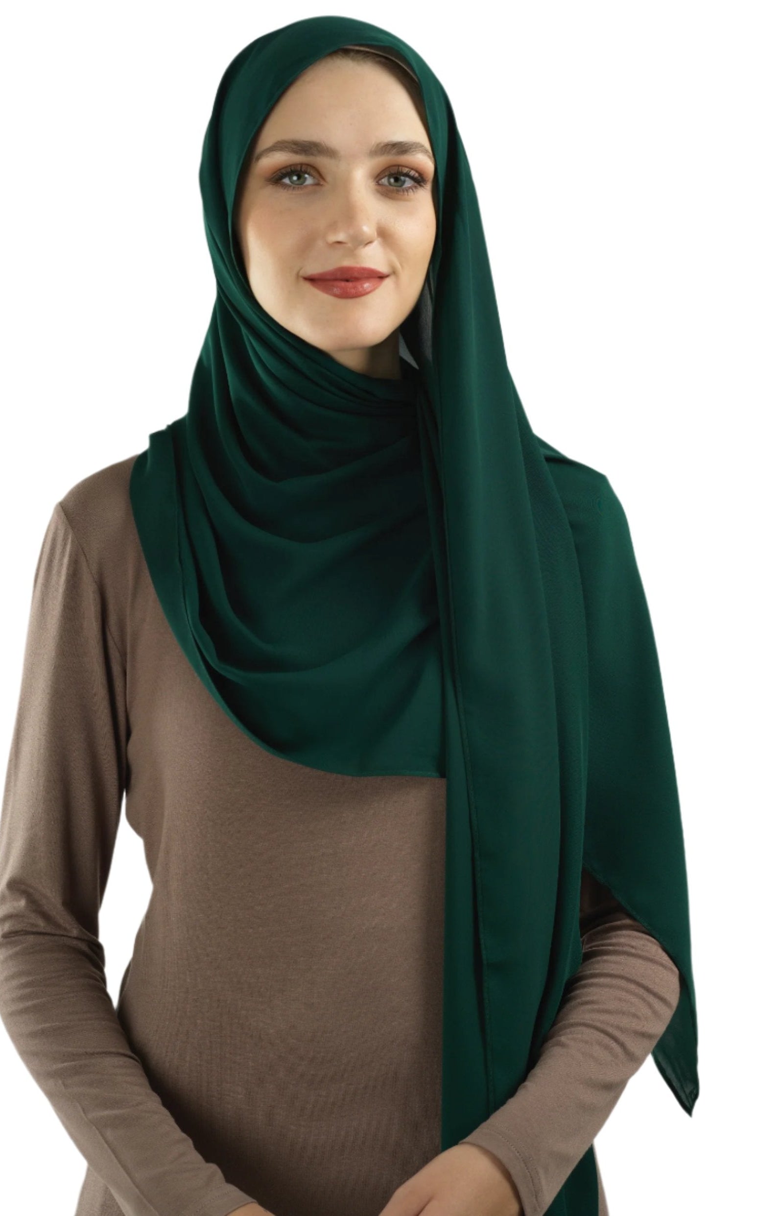 Emerald Korean Nida hijab Kabayare
