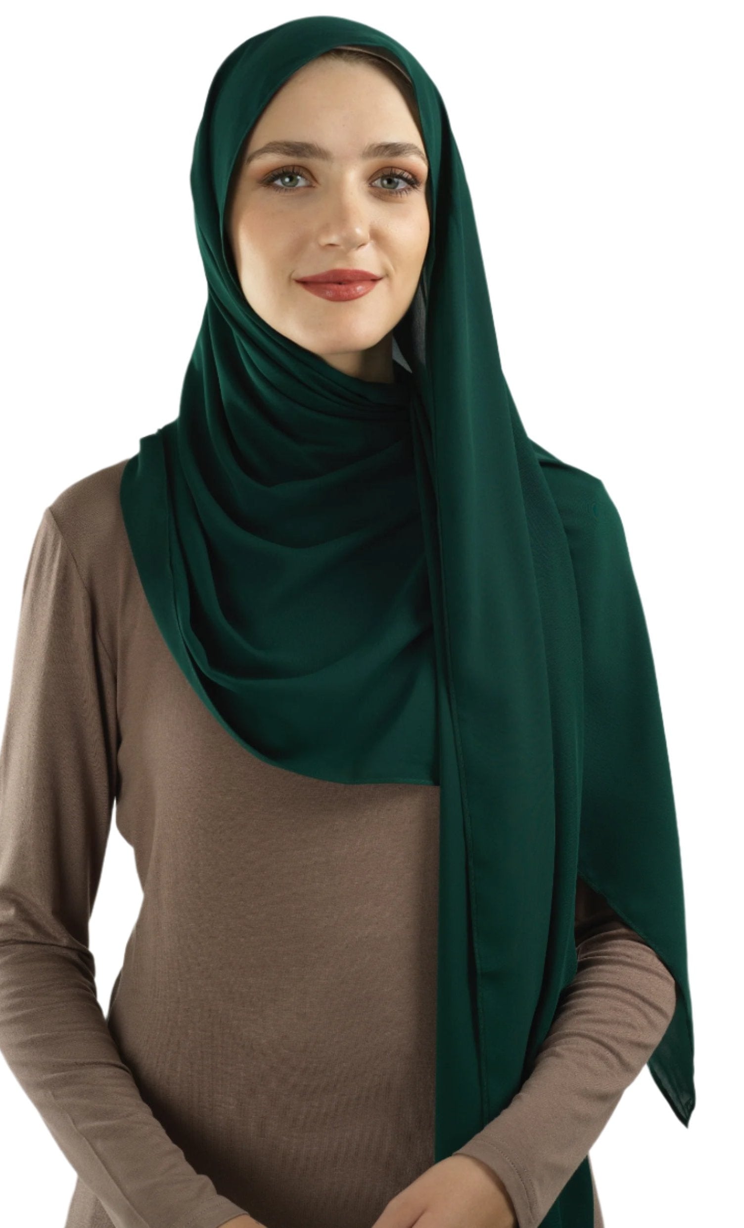 Emerald Korean Nida hijab Kabayare