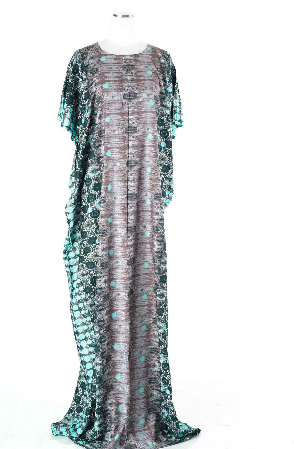 Emerald Serpentine Bati Dress