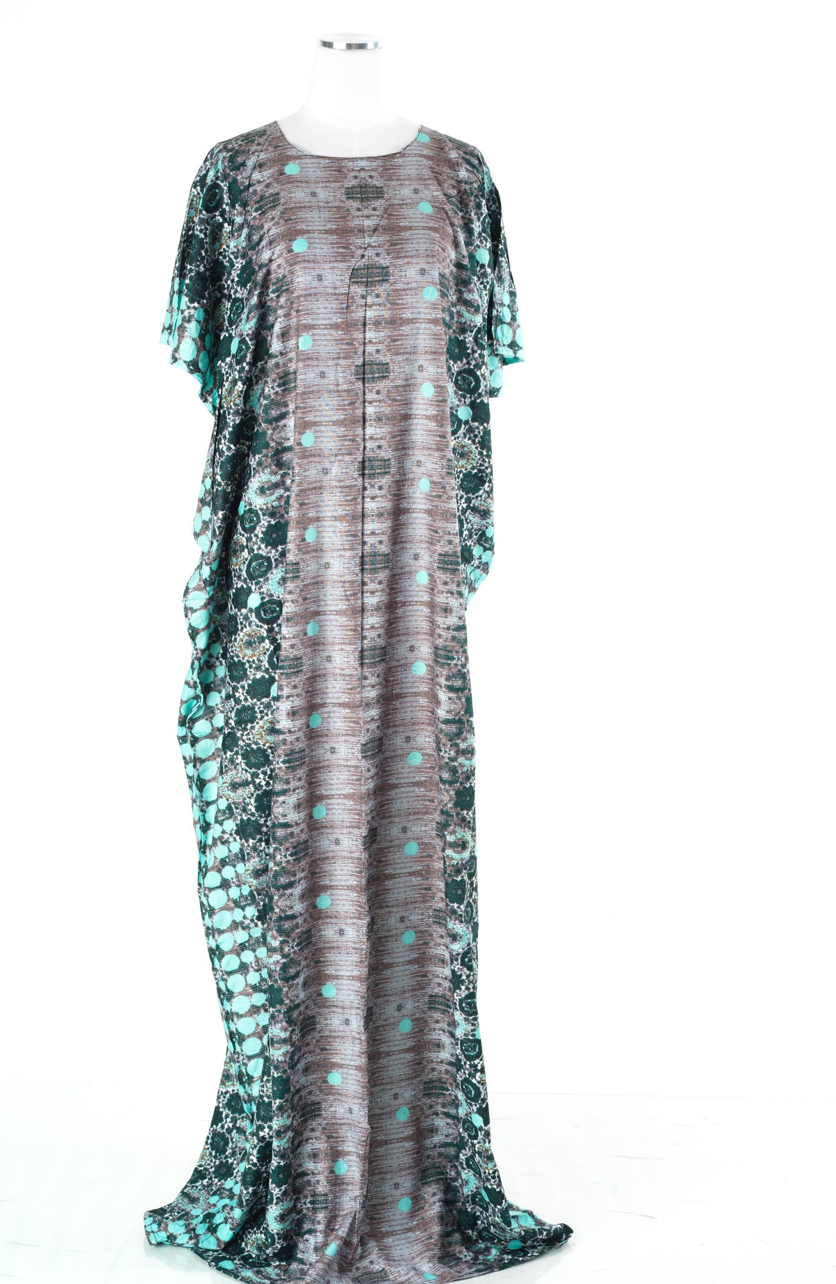 Emerald Serpentine Bati Dress