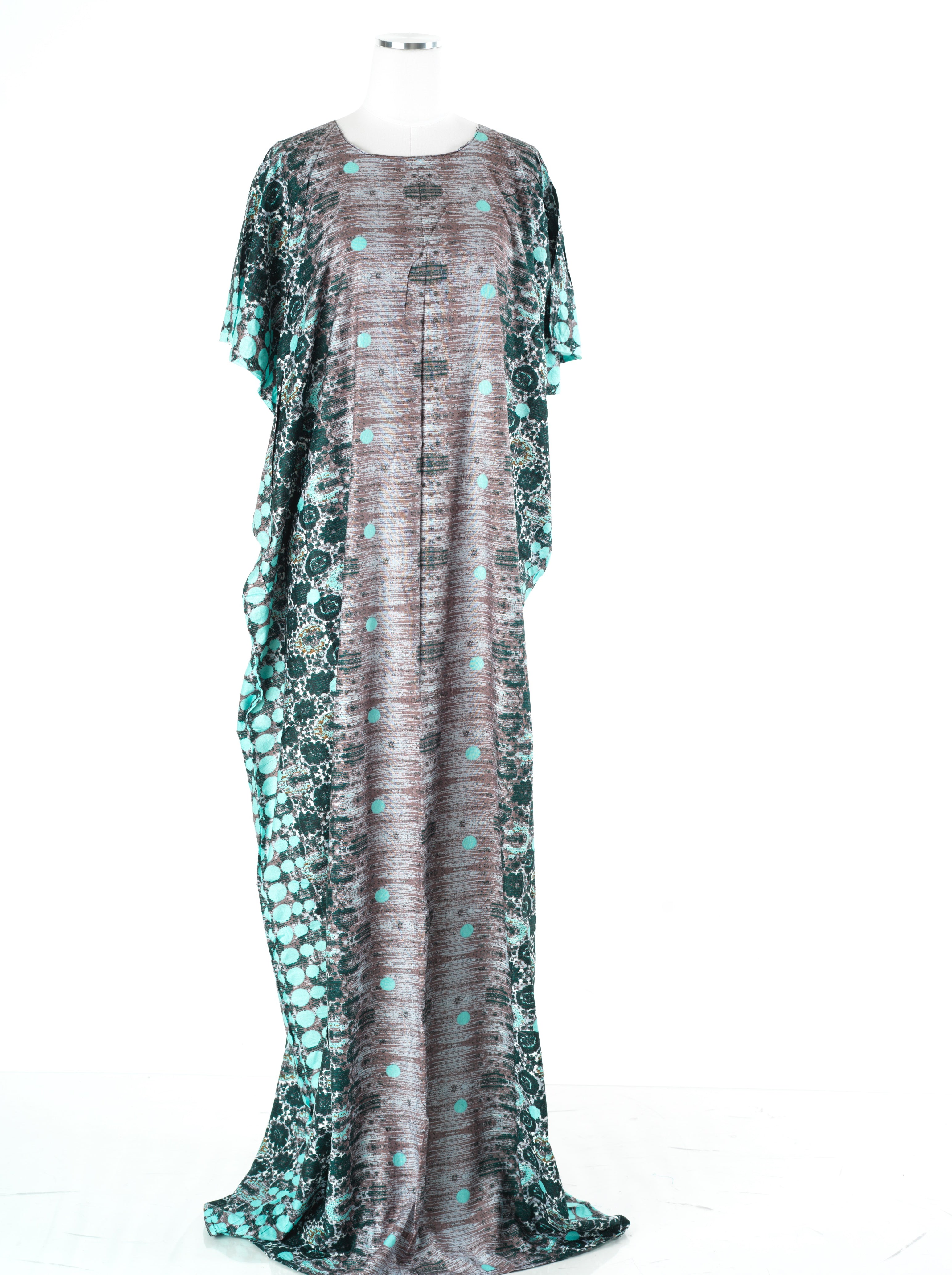Emerald Serpentine Bati Dress