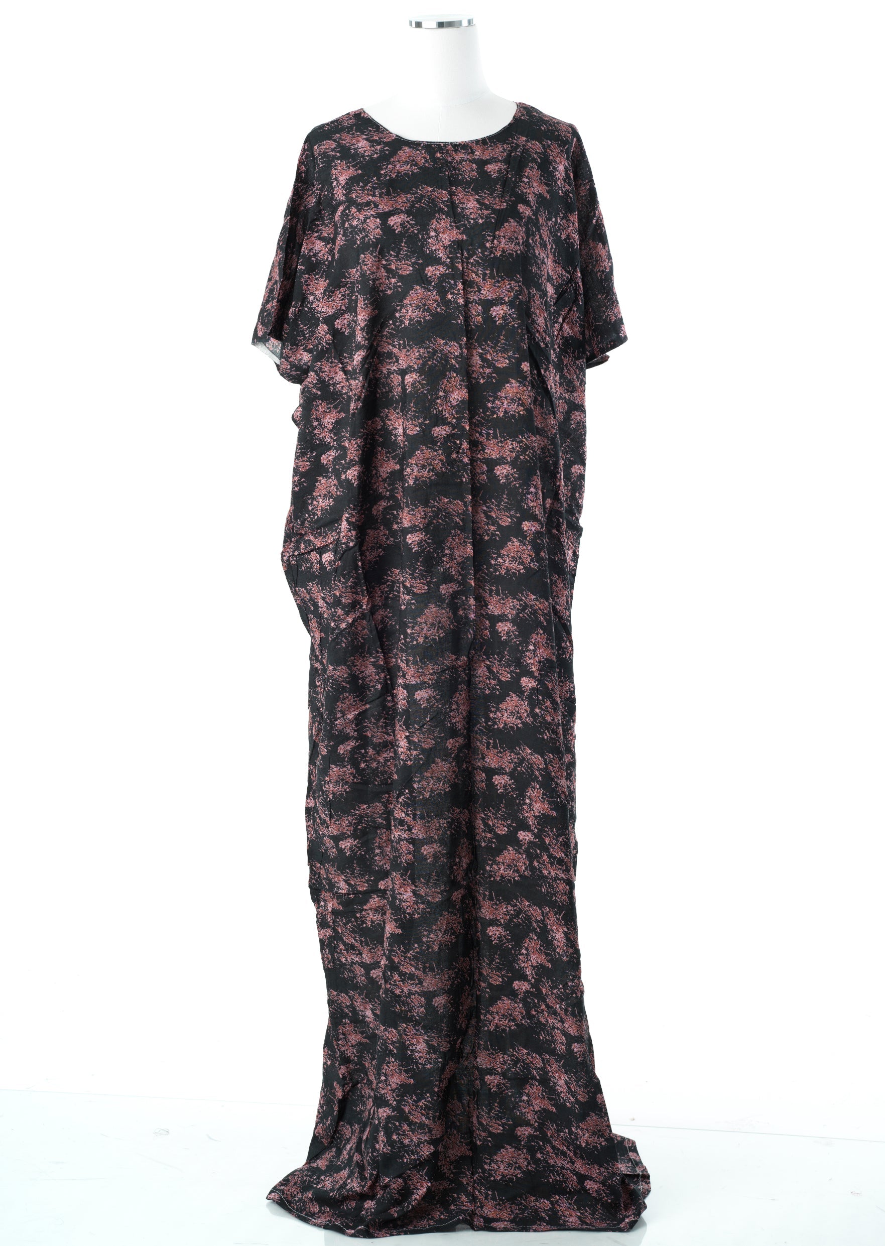 Fawzia buds print bati dress Kabayare