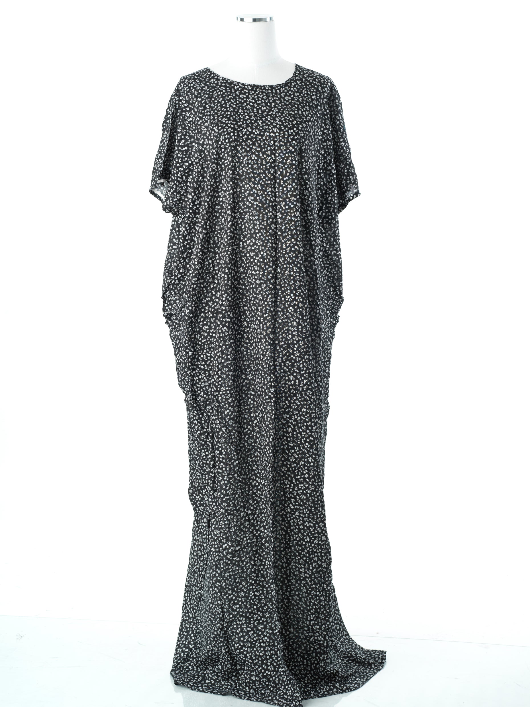 flower buds print bati dress Kabayare
