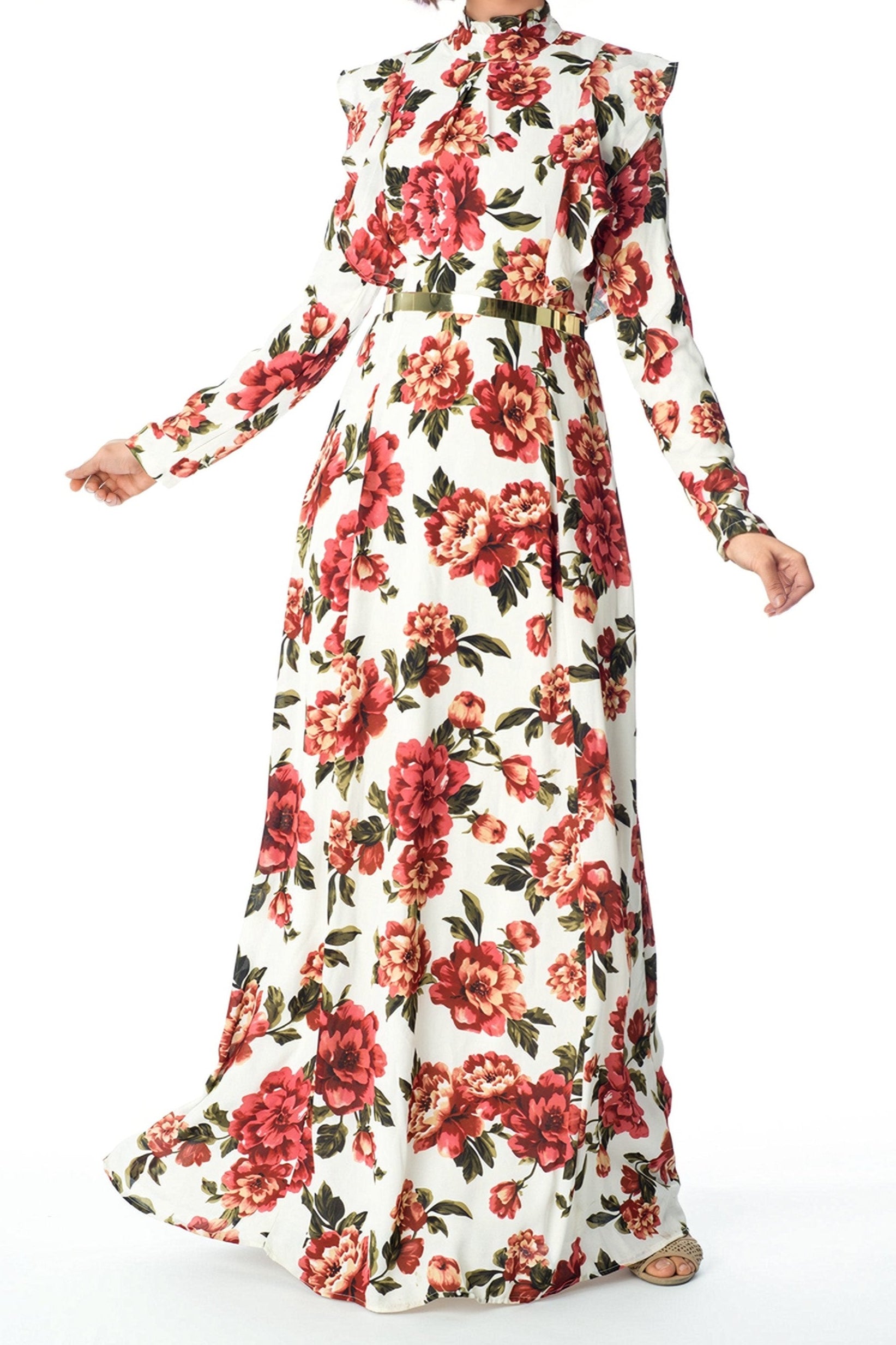 French Countryside Vintage Maxi Kabayare