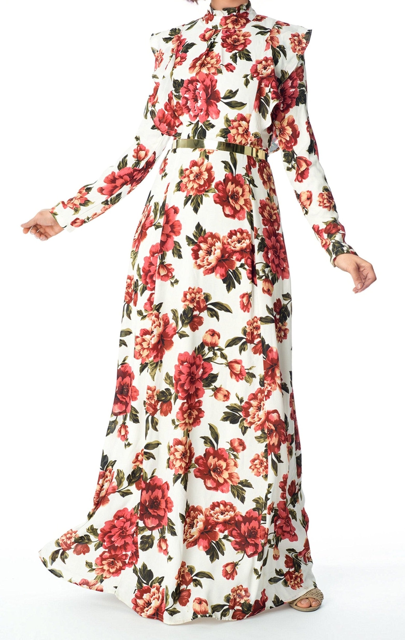 French Countryside Vintage Maxi Kabayare