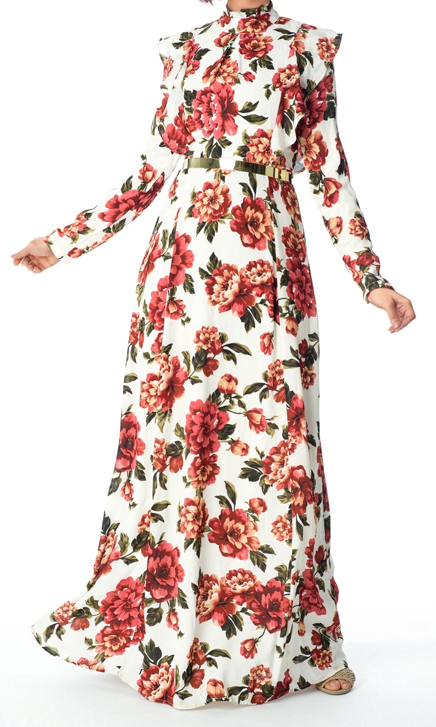 French Countryside Vintage Maxi Kabayare