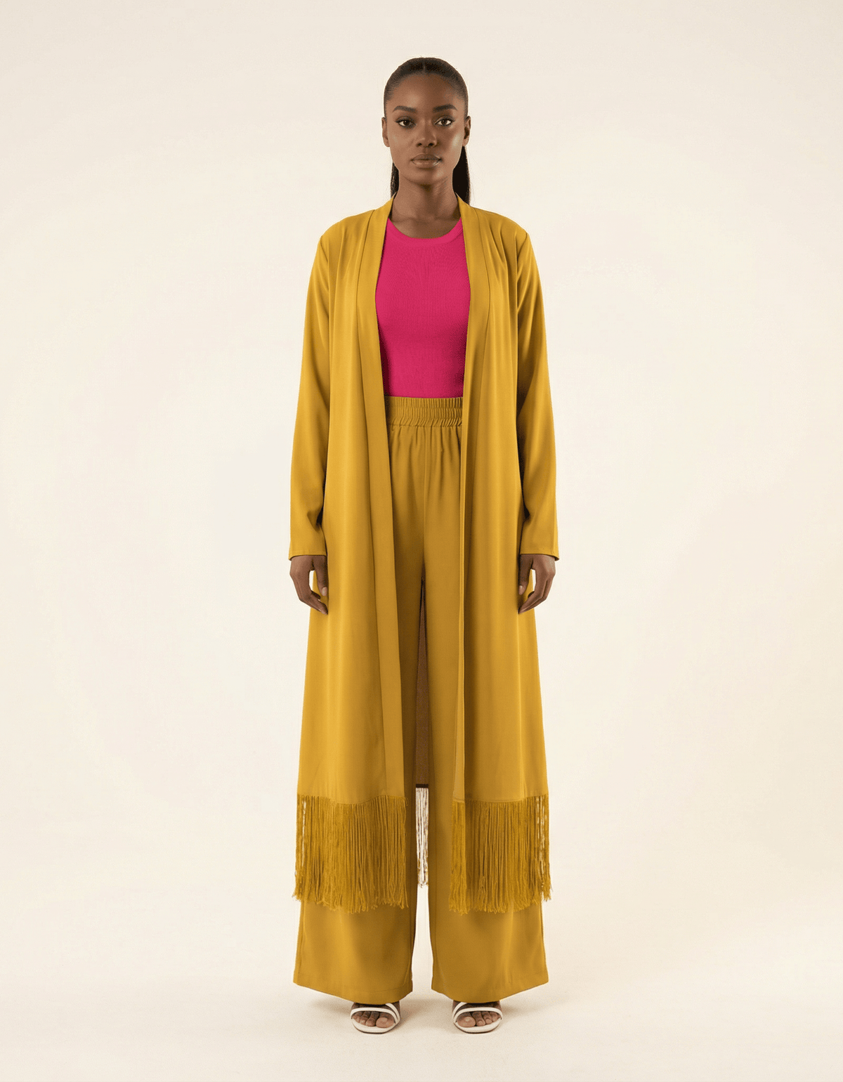 Fringe detail Matching set Kabayare