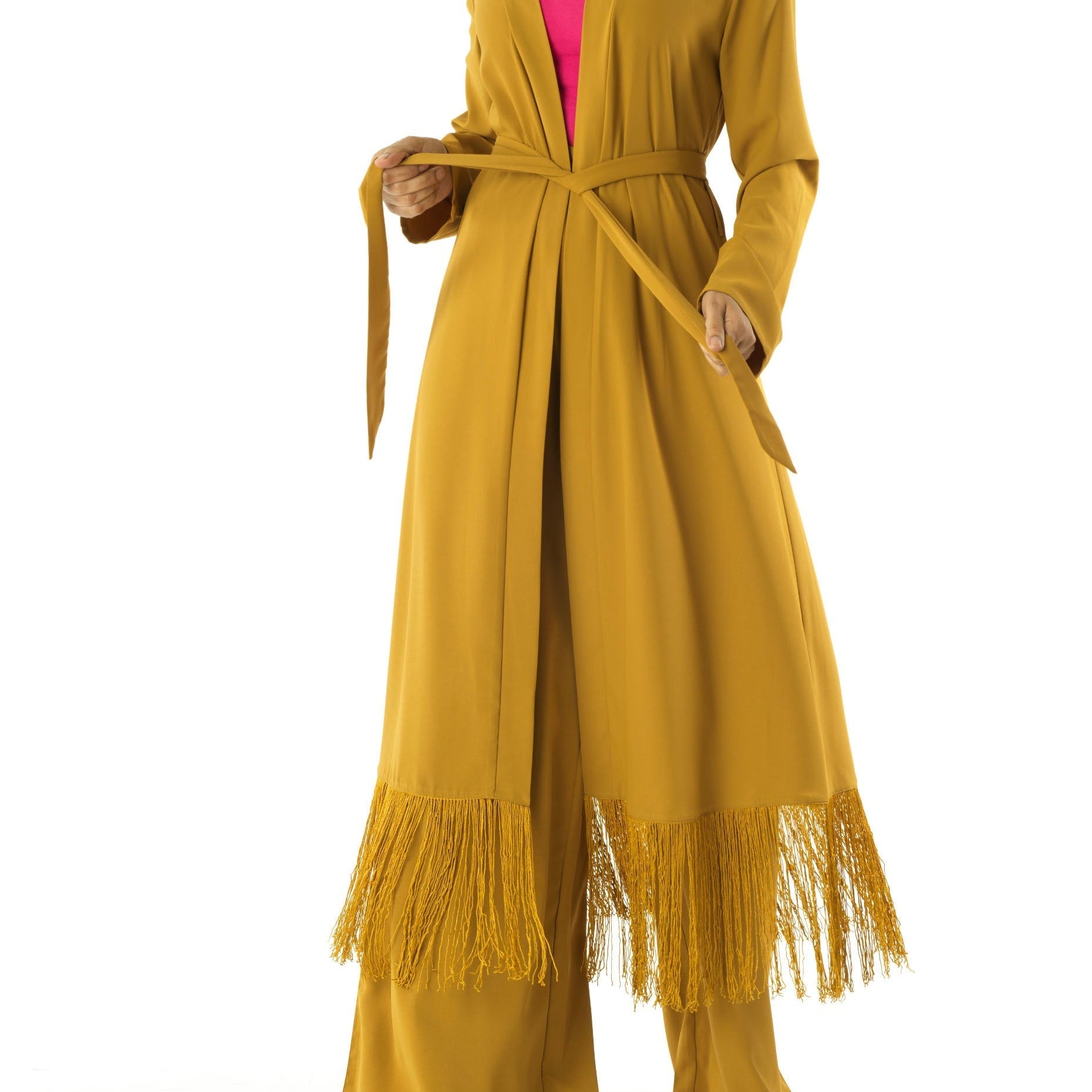 Fringe detail Matching set Kabayare