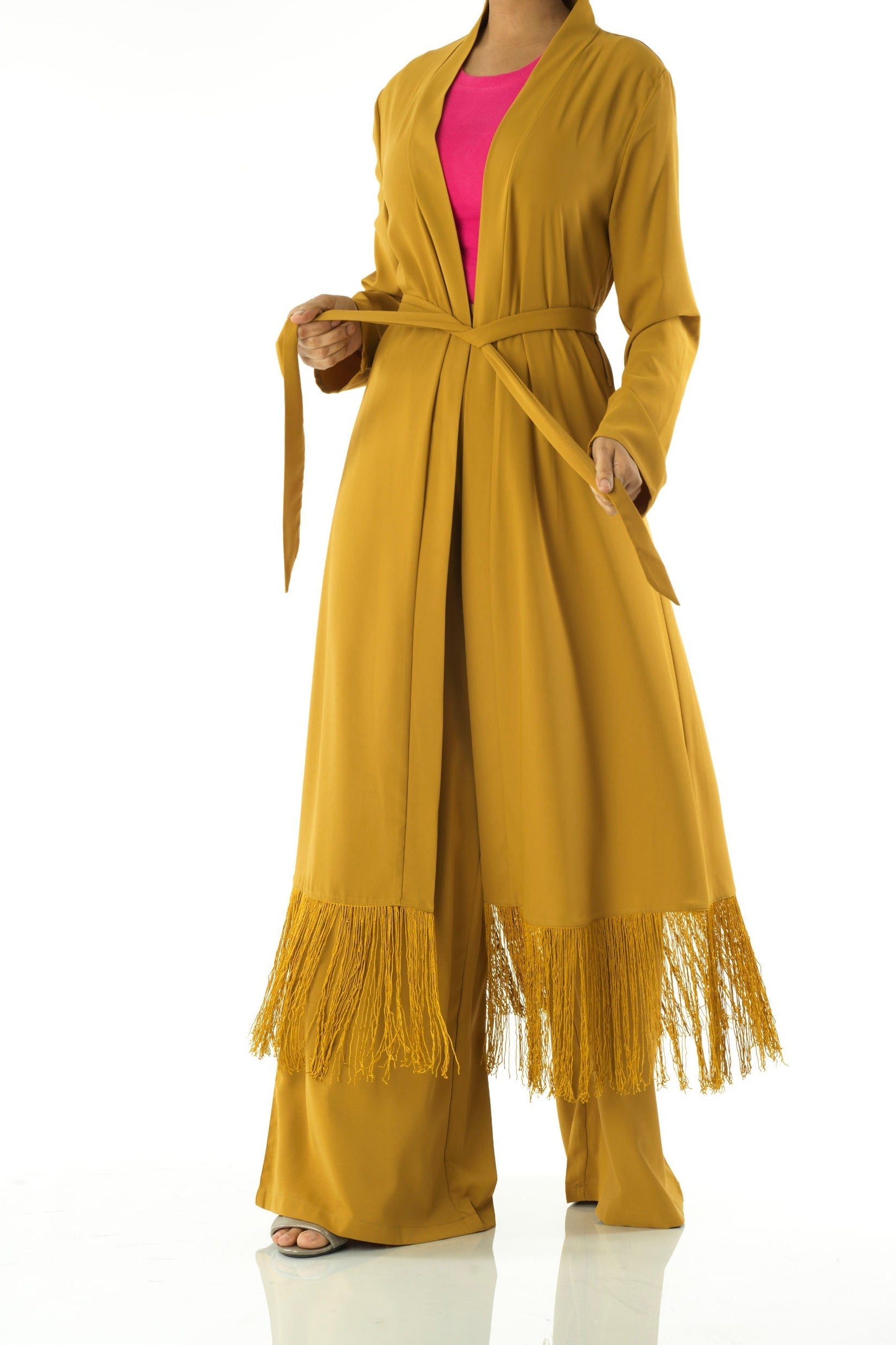 Fringe detail Matching set Kabayare