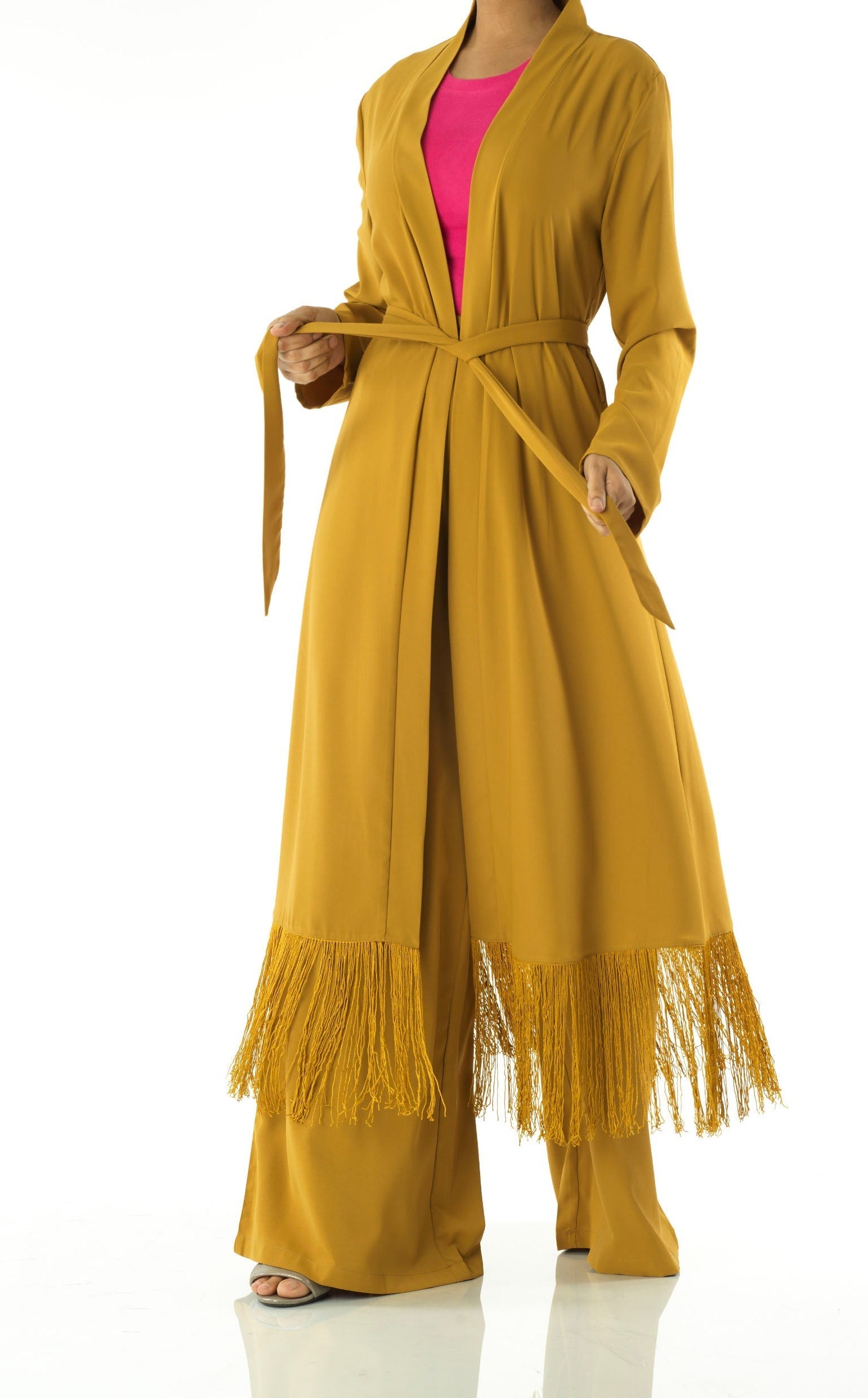 Fringe detail Matching set Kabayare