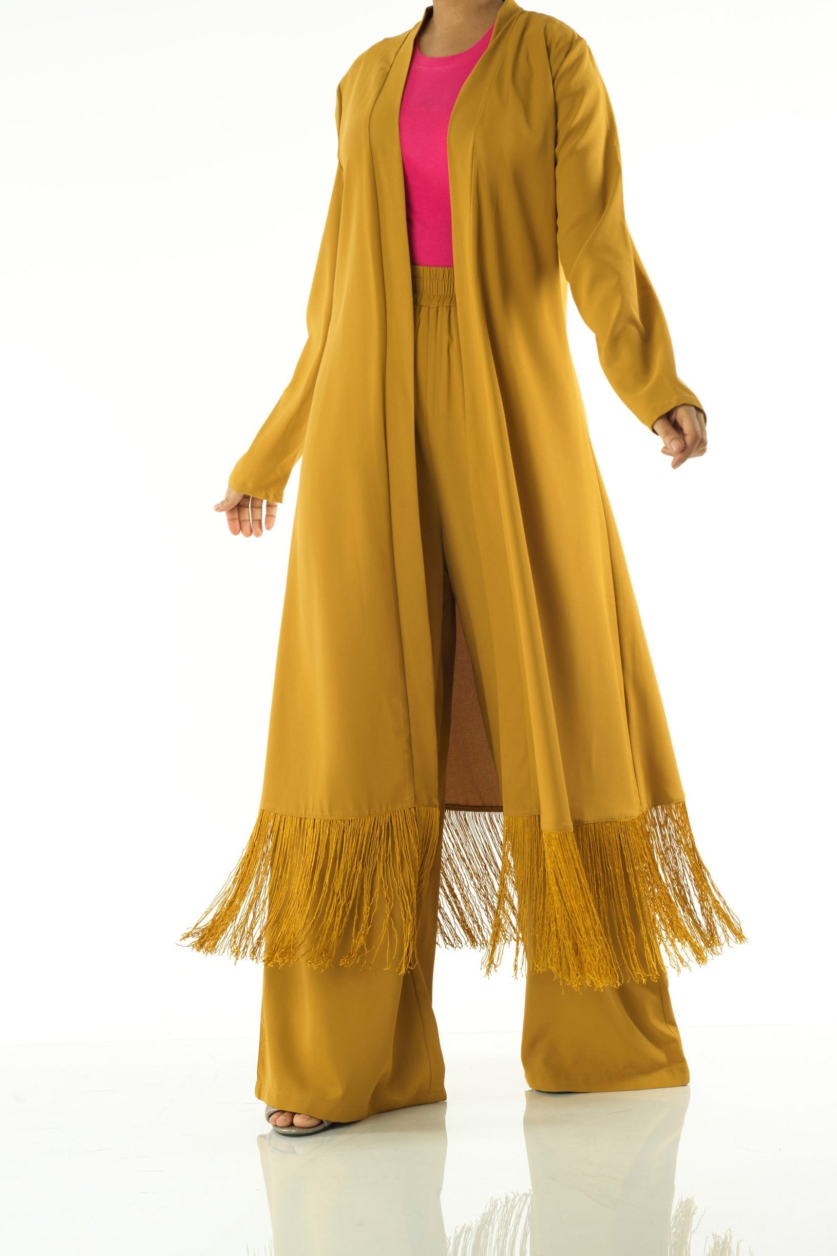 Fringe detail Matching set Kabayare