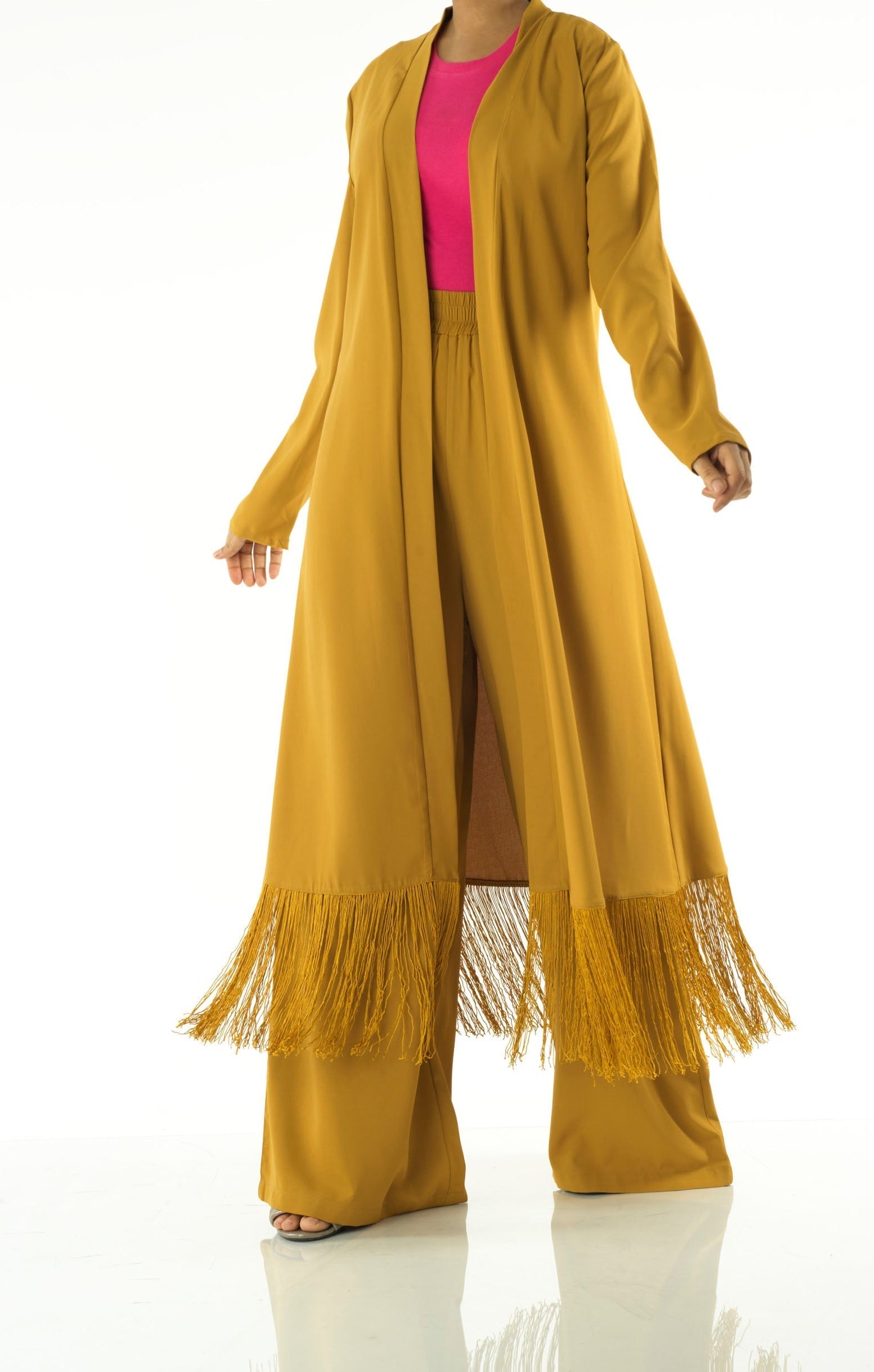 Fringe detail Matching set Kabayare