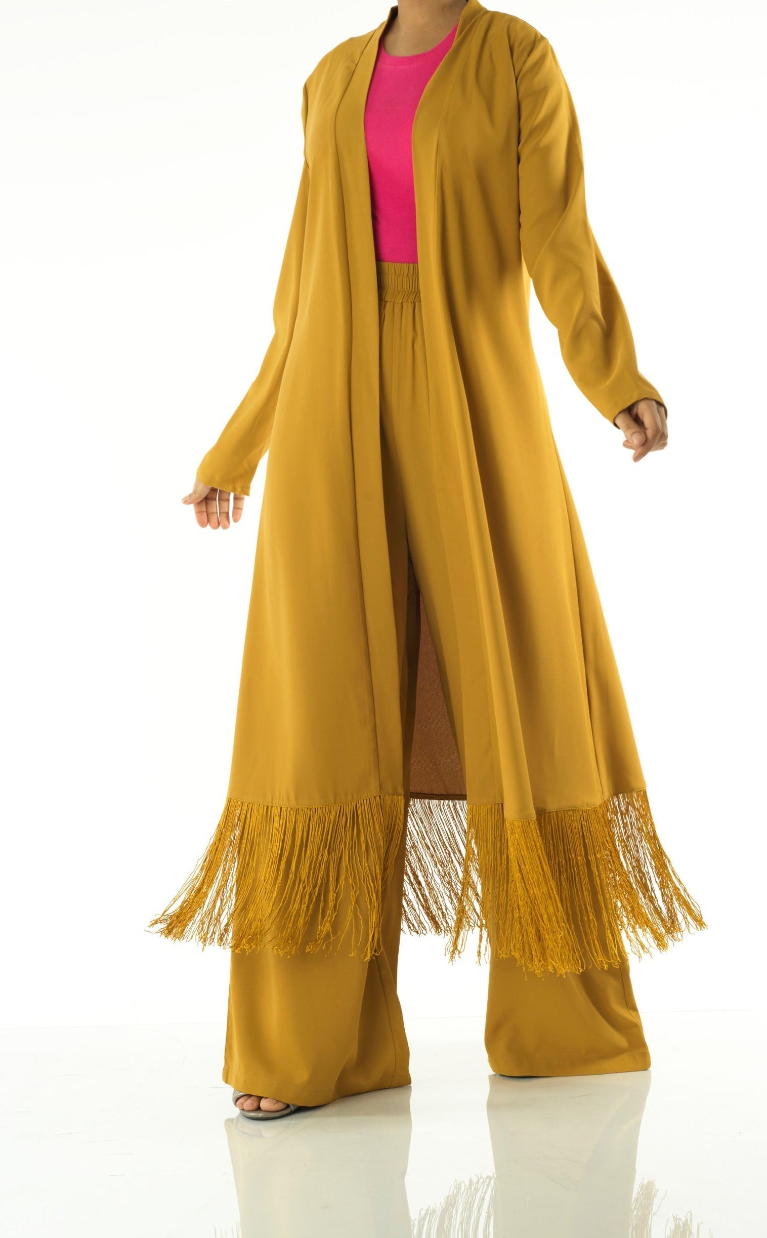 Fringe detail Matching set Kabayare