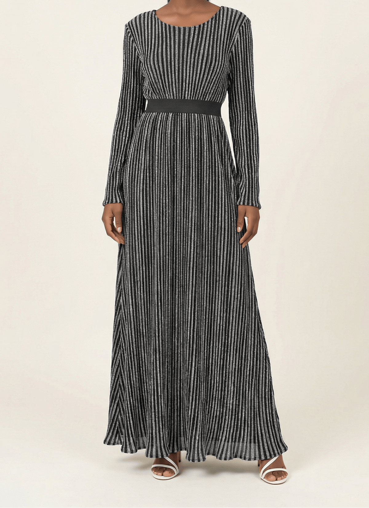 Glam and Shimmer maxi dress Kabayare