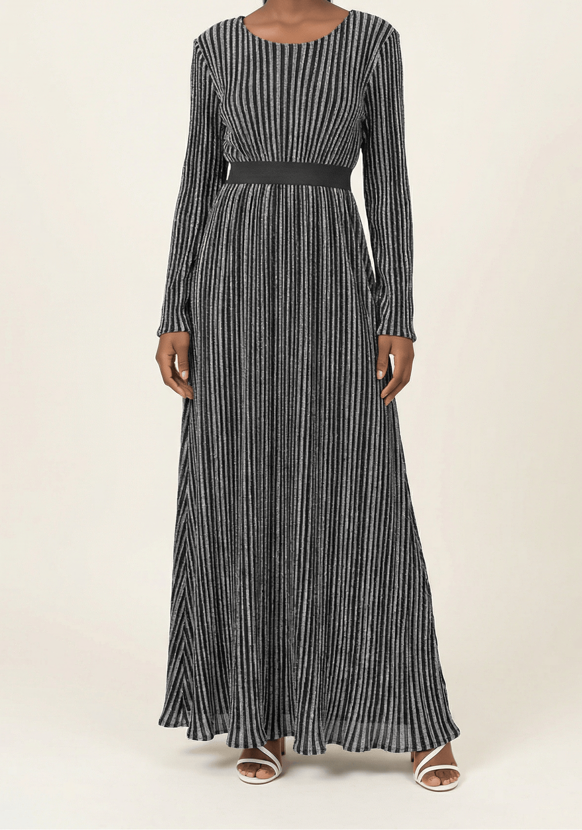 Glam and Shimmer maxi dress Kabayare