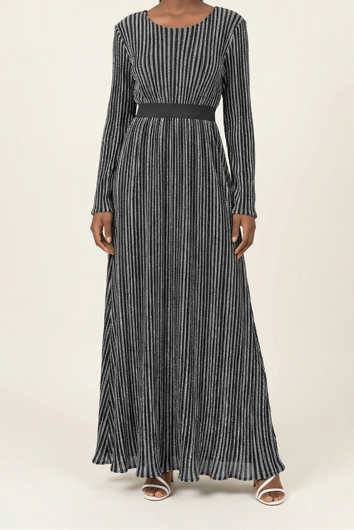 Glam and Shimmer maxi dress Kabayare