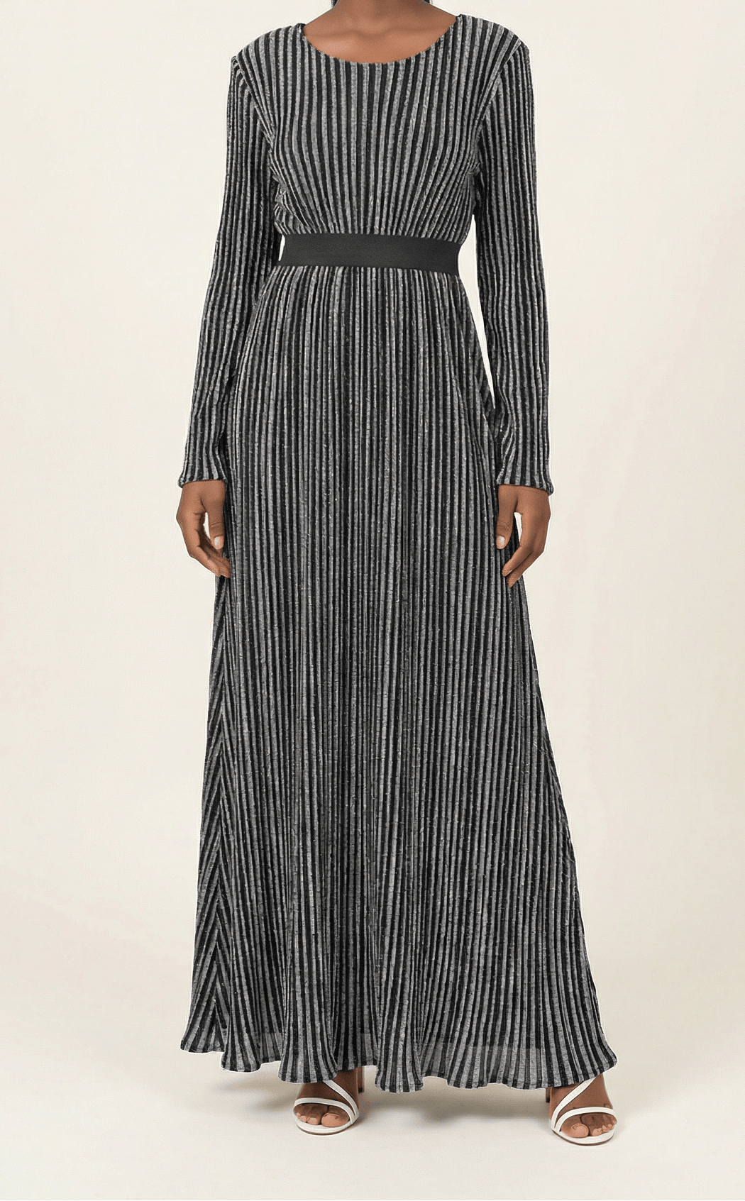 Glam and Shimmer maxi dress Kabayare