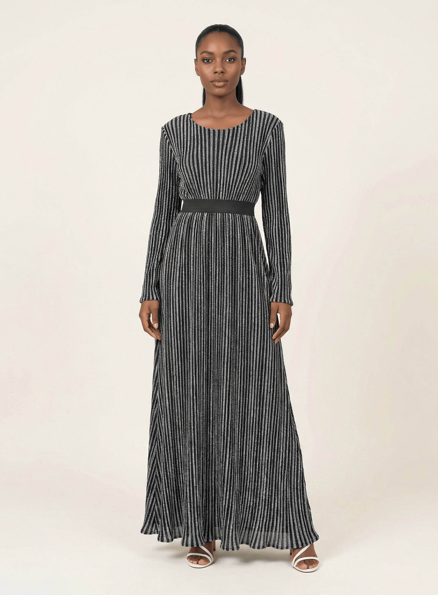 Glam and Shimmer maxi dress Kabayare