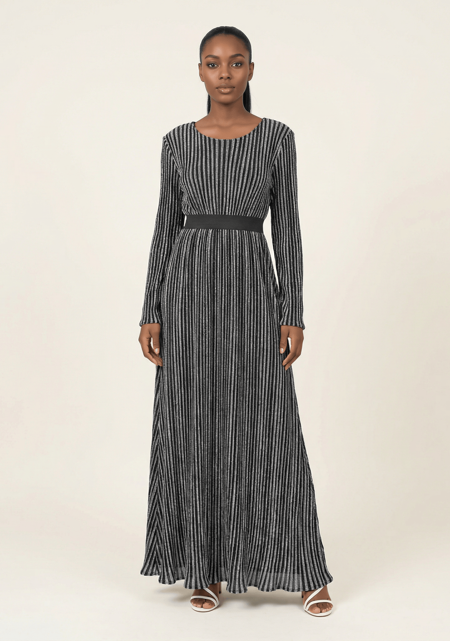 Glam and Shimmer maxi dress Kabayare