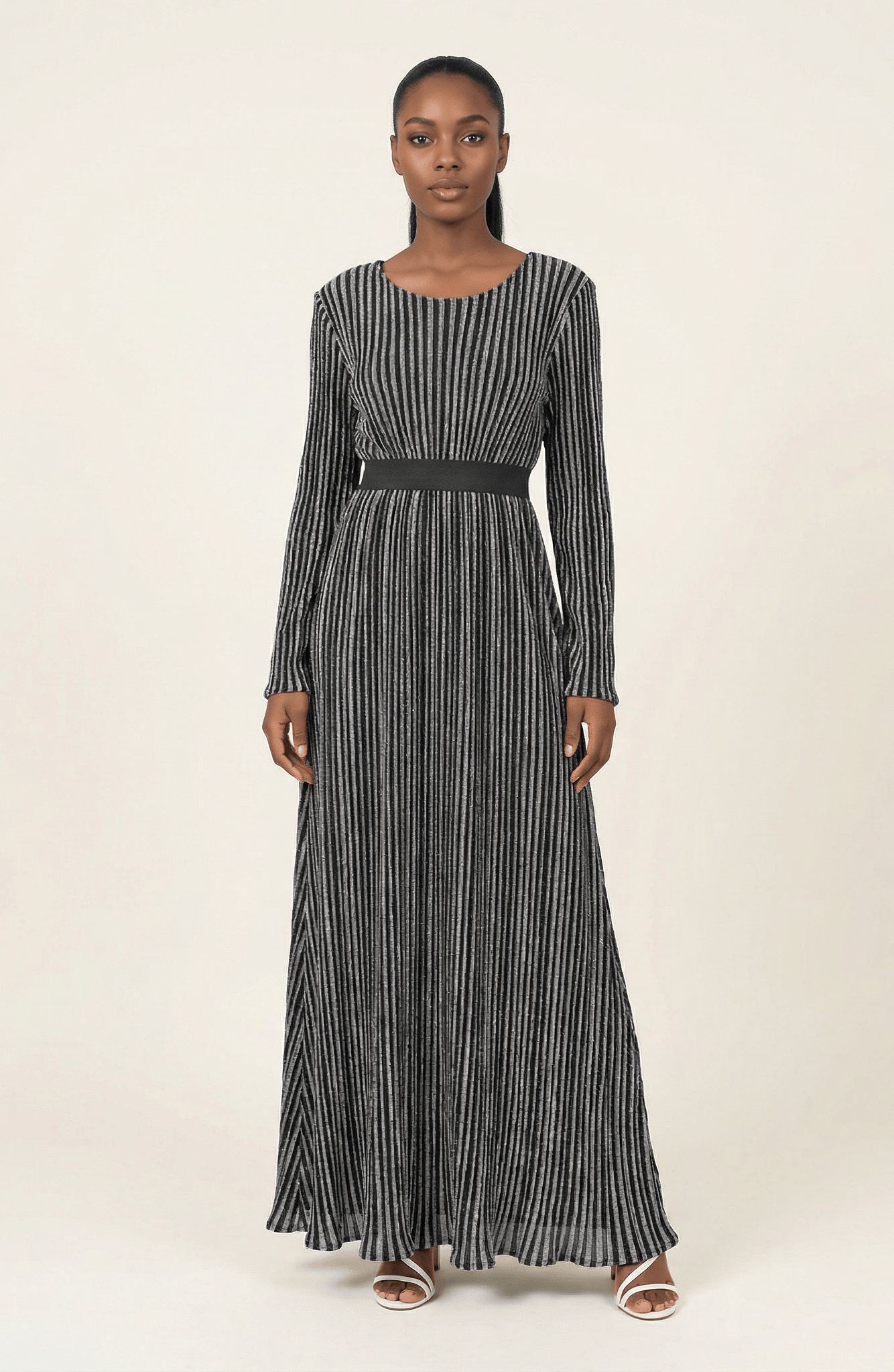 Glam and Shimmer maxi dress Kabayare