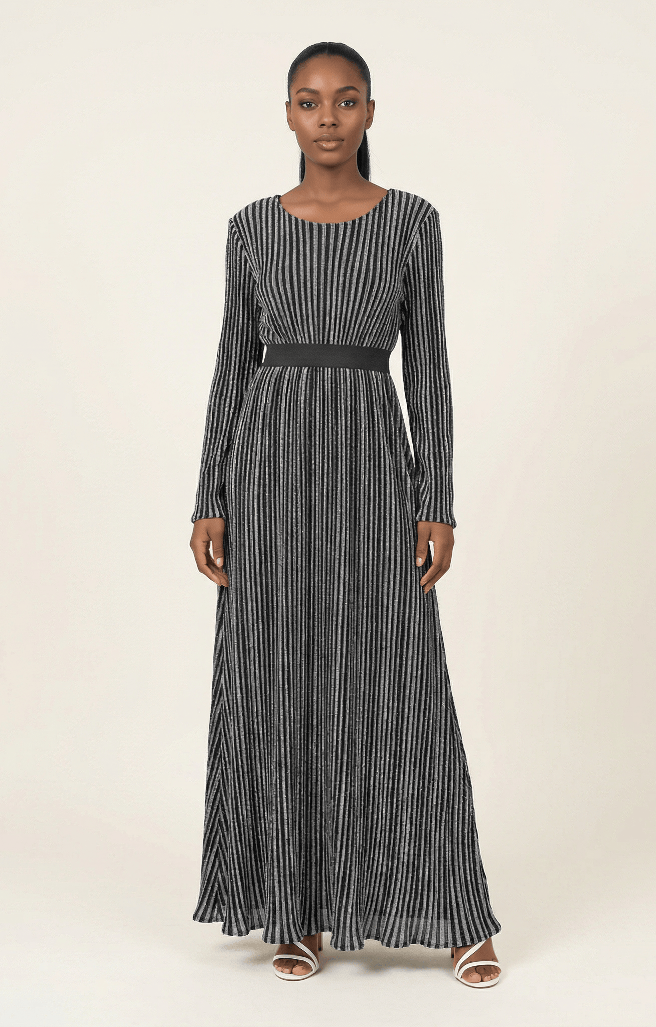 Glam and Shimmer maxi dress Kabayare
