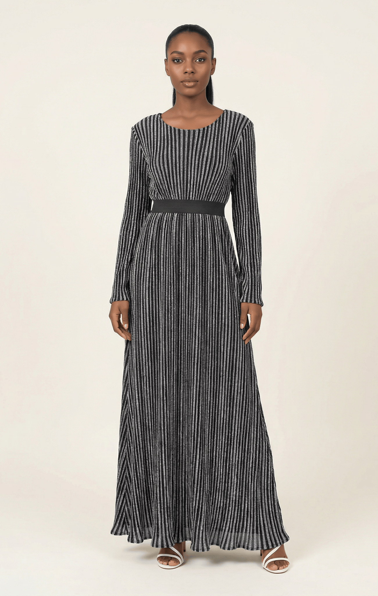 Glam and Shimmer maxi dress Kabayare