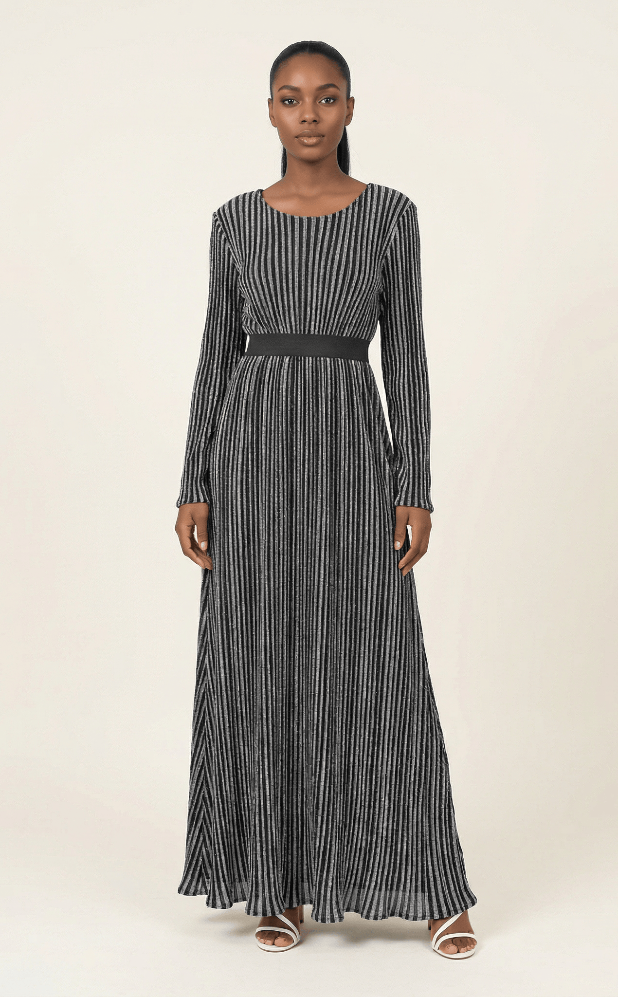 Glam and Shimmer maxi dress Kabayare