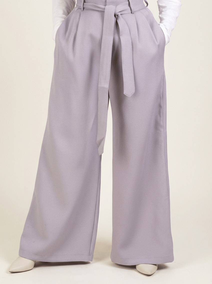 Gray Lilac modest trousers Kabayare