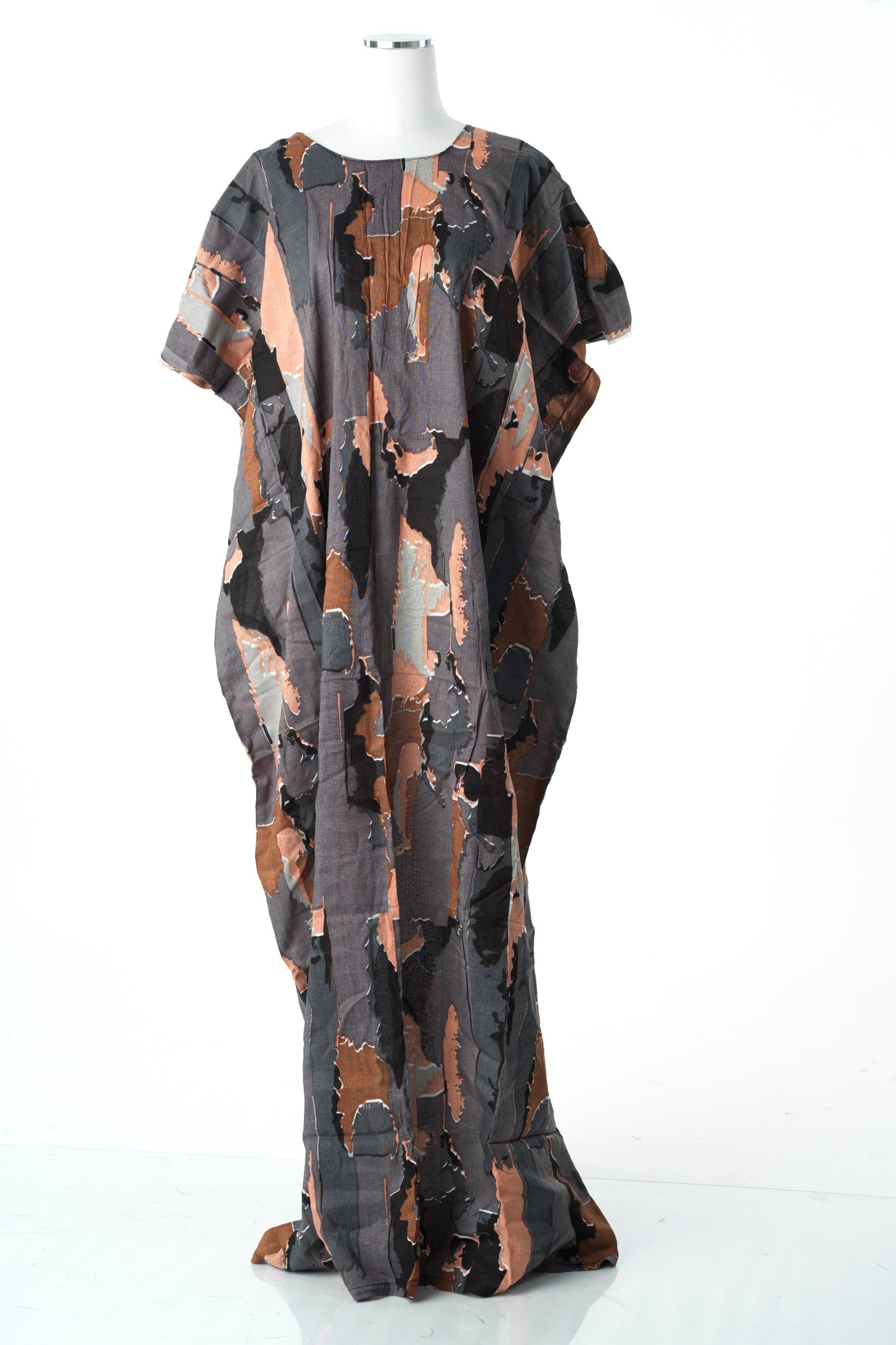 Halima print bati dress Kabayare
