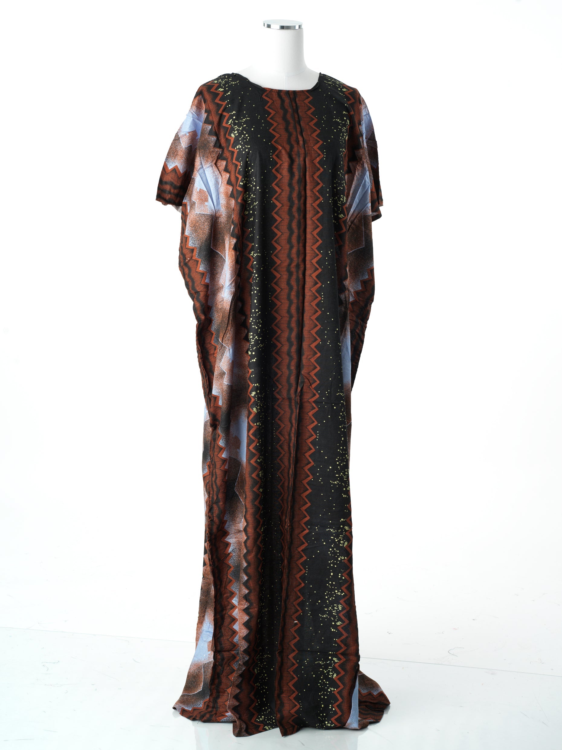 Hawwa print bati dress Kabayare