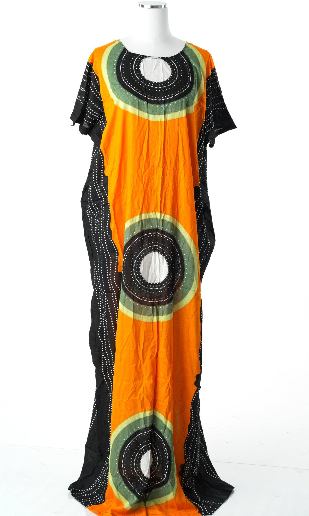 Haya print bati dress Kabayare