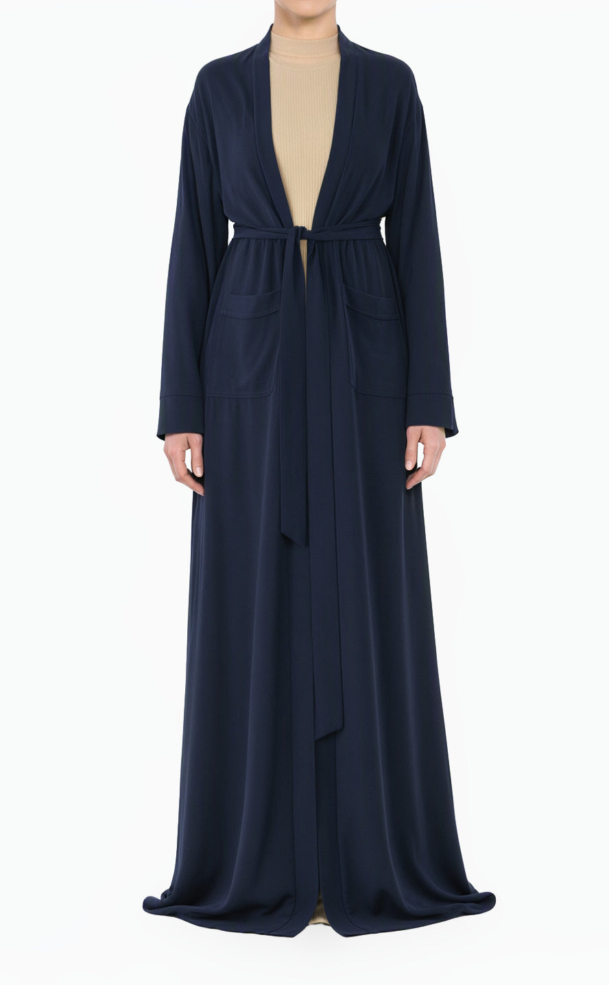 Navy Abaya set Modern Sophisticated