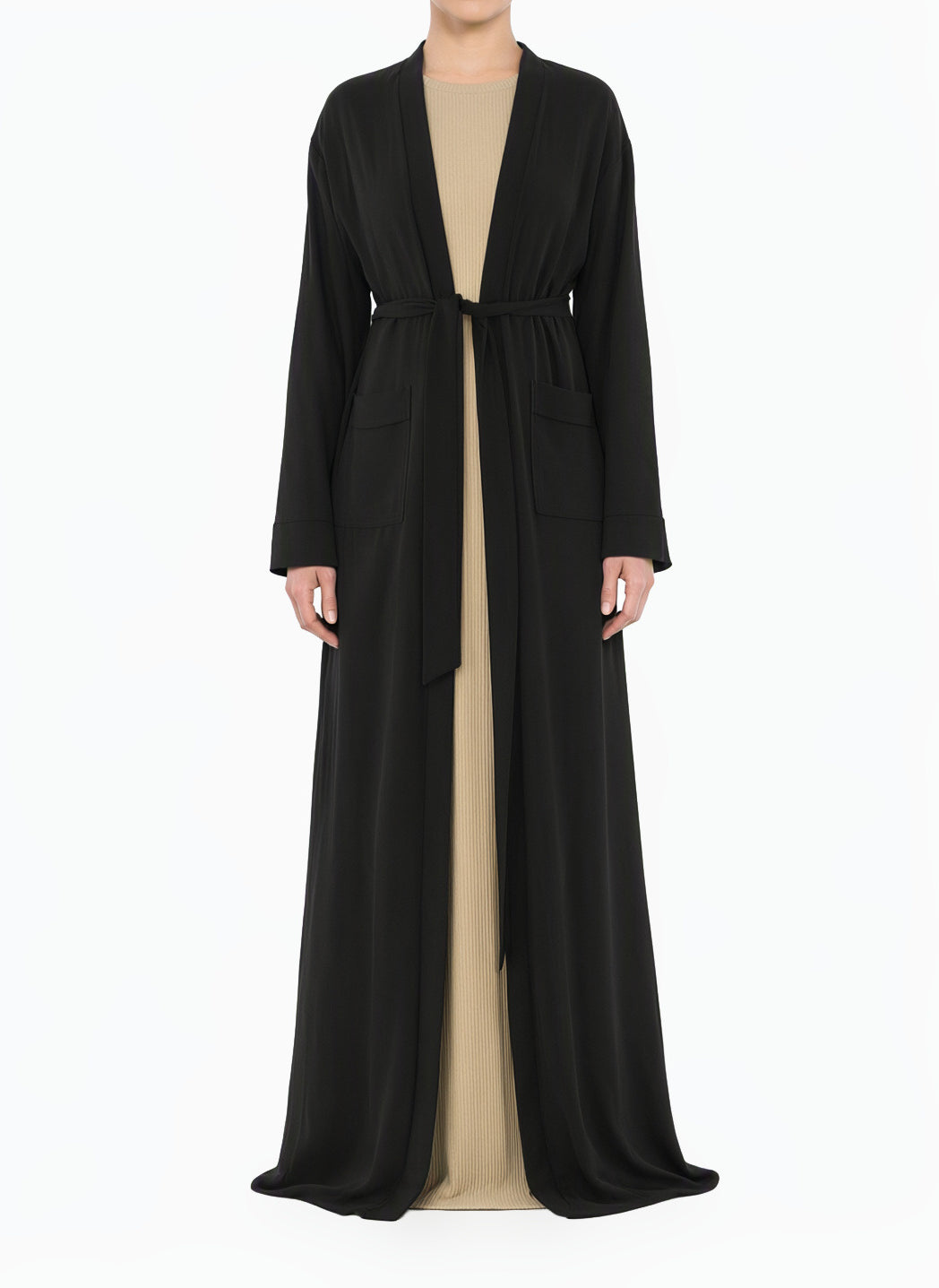 Black Abaya set Modern Sophisticated