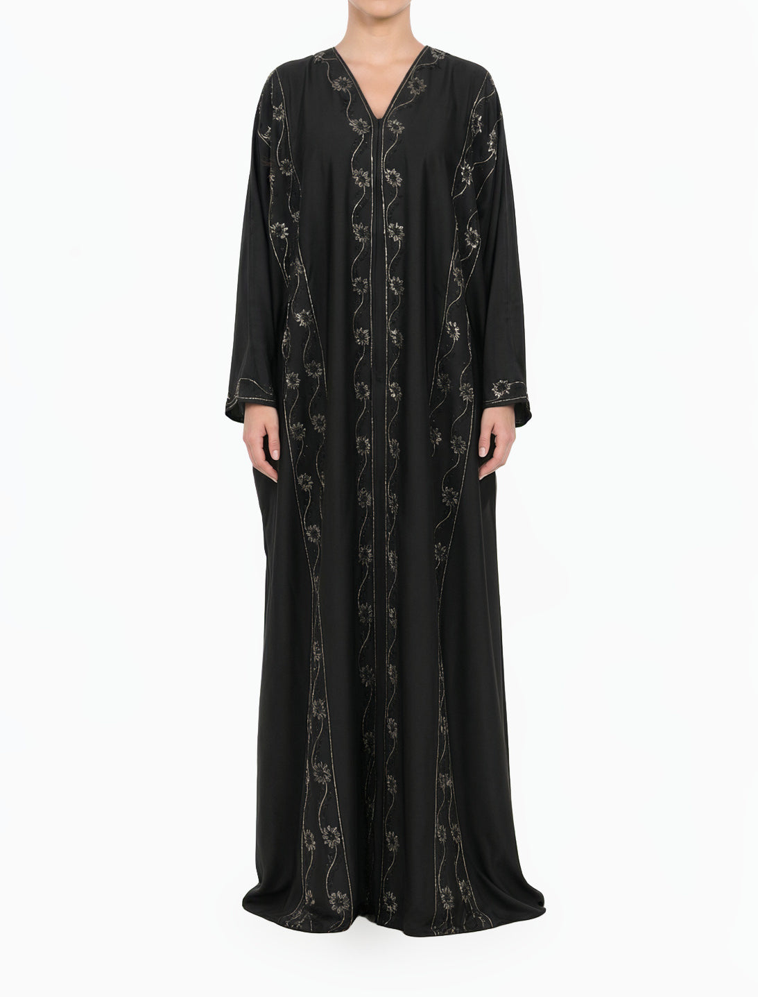 Black Glamour Dubai abaya set