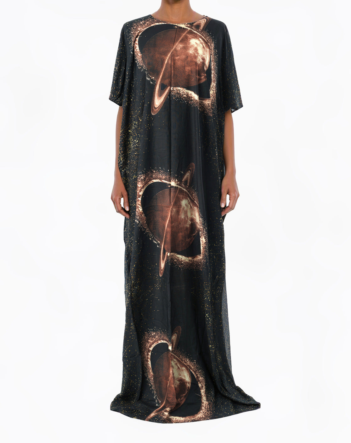 Black Saturn's Ember Bati Dress