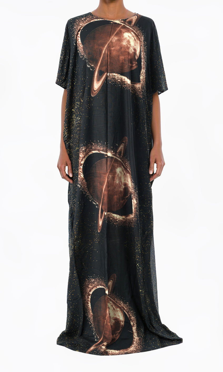 Black Saturn's Ember Bati Dress