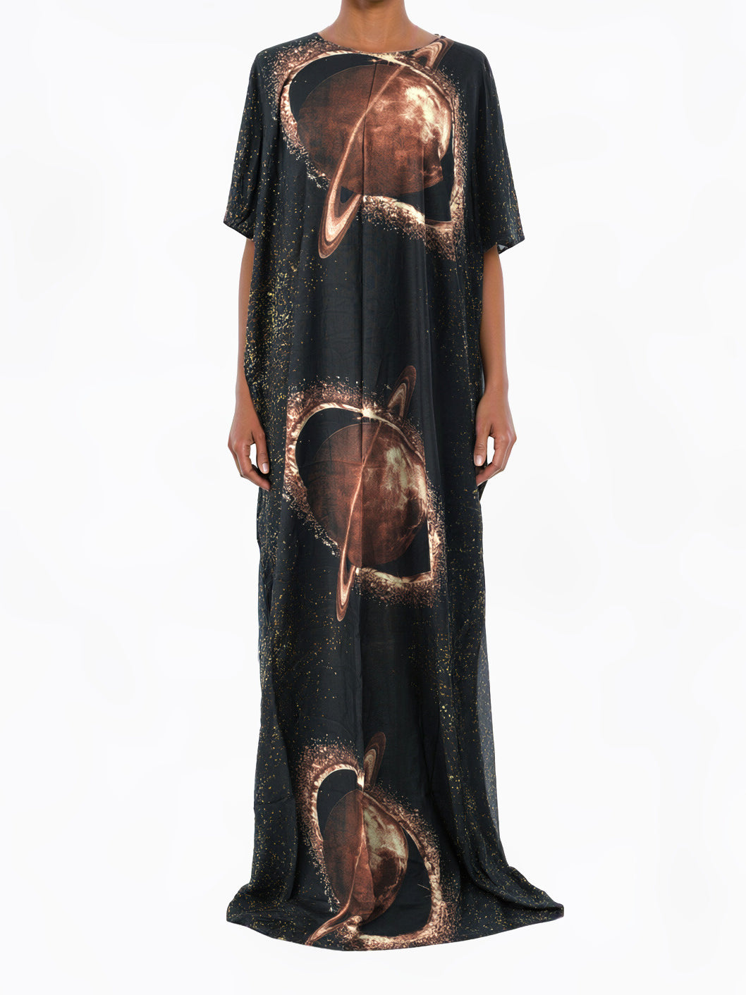 Black Saturn's Ember Bati Dress