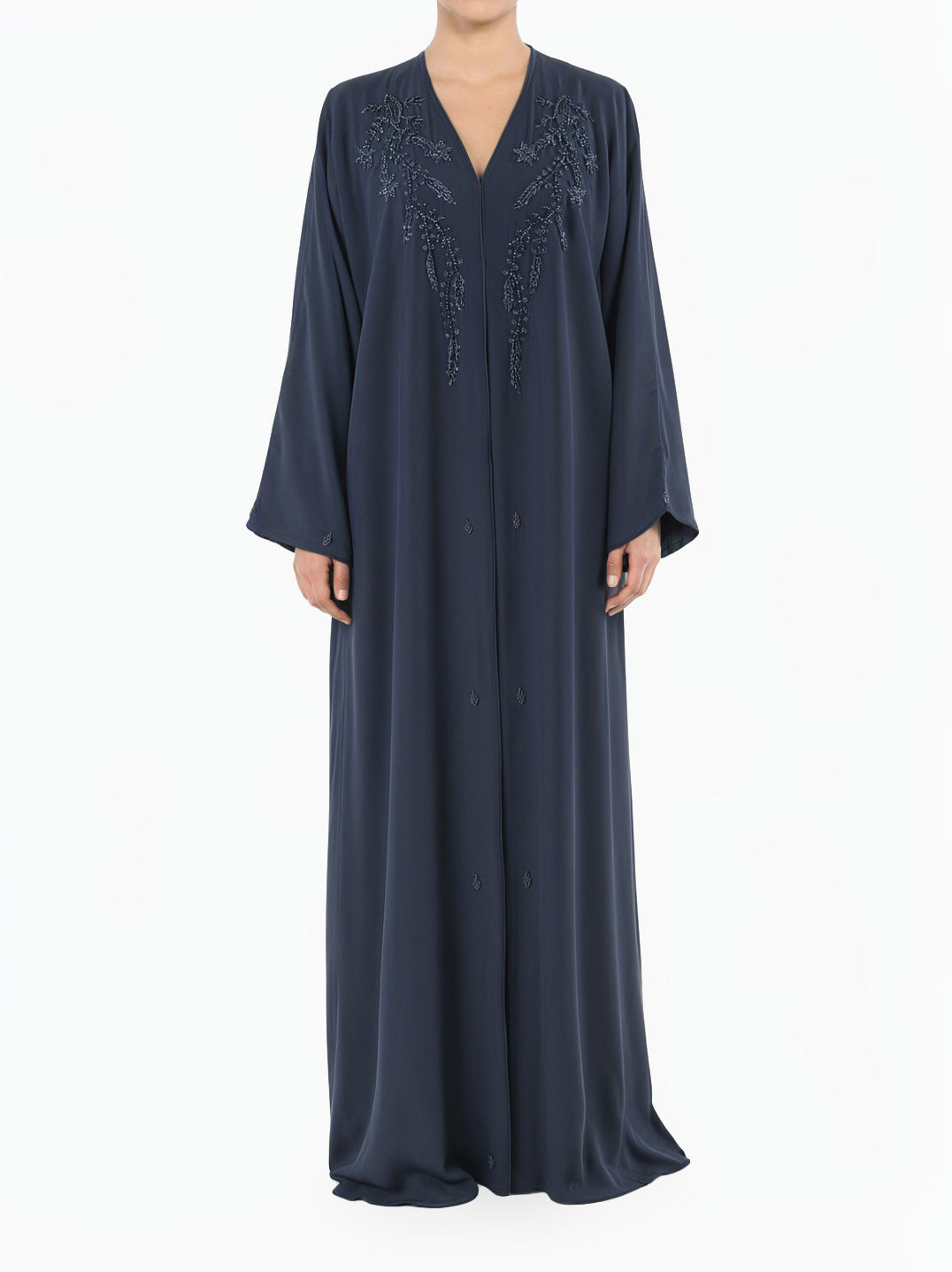 Navy jamila Dubai abaya set