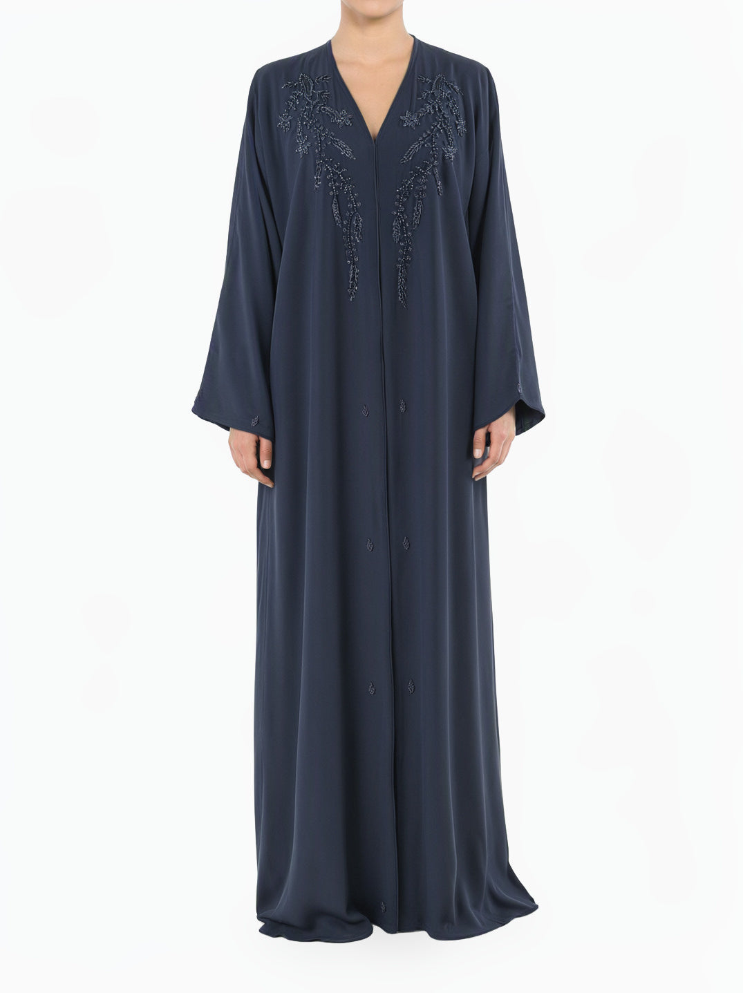 Navy jamila Dubai abaya set