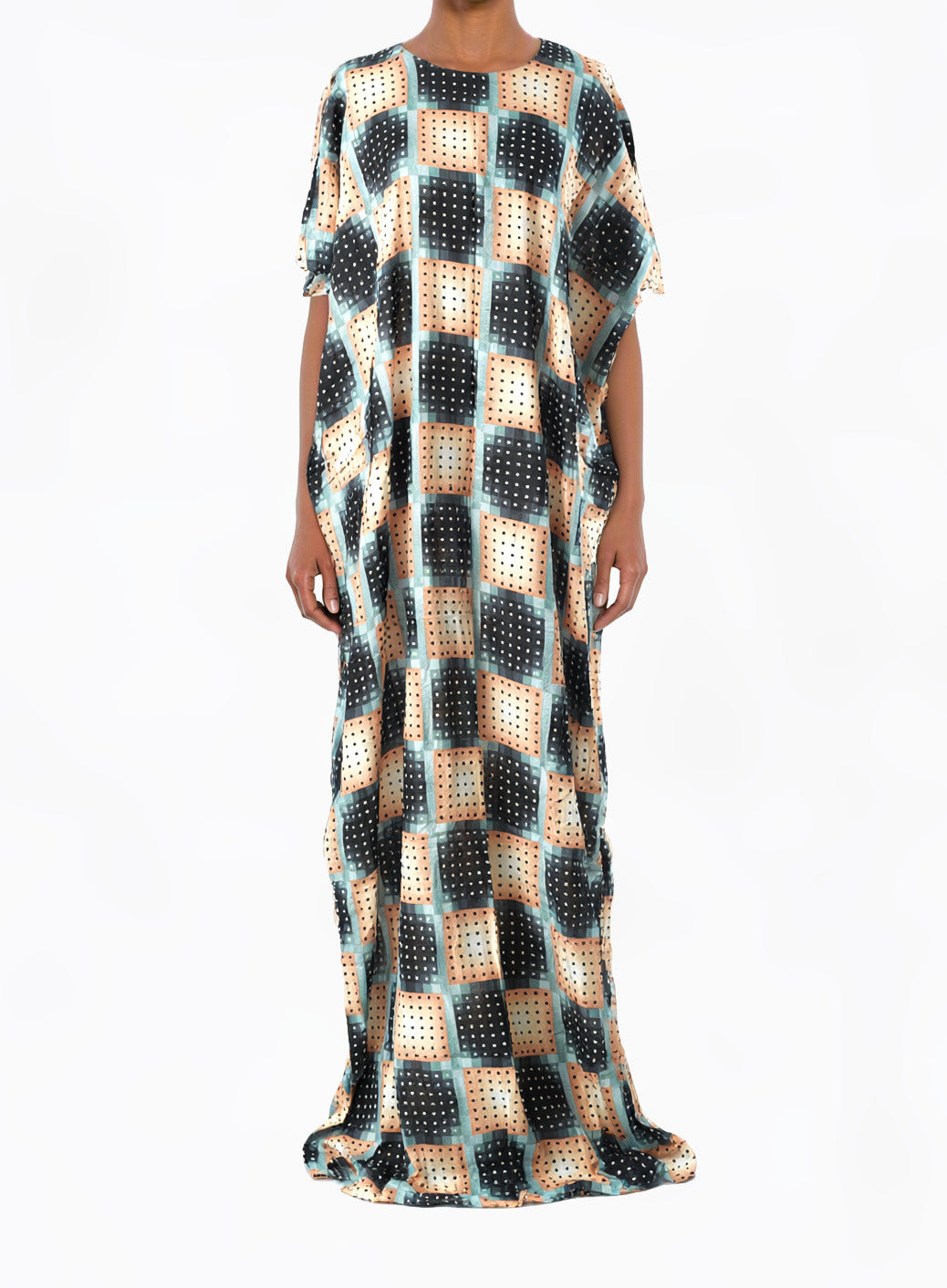 blush/ Square's Ember Bati Dress