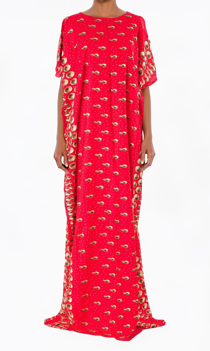 Cherry Polka Bati Dress