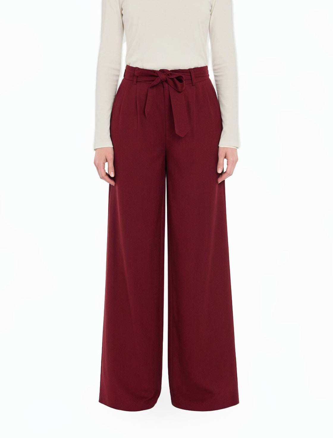Maroon modest trousers