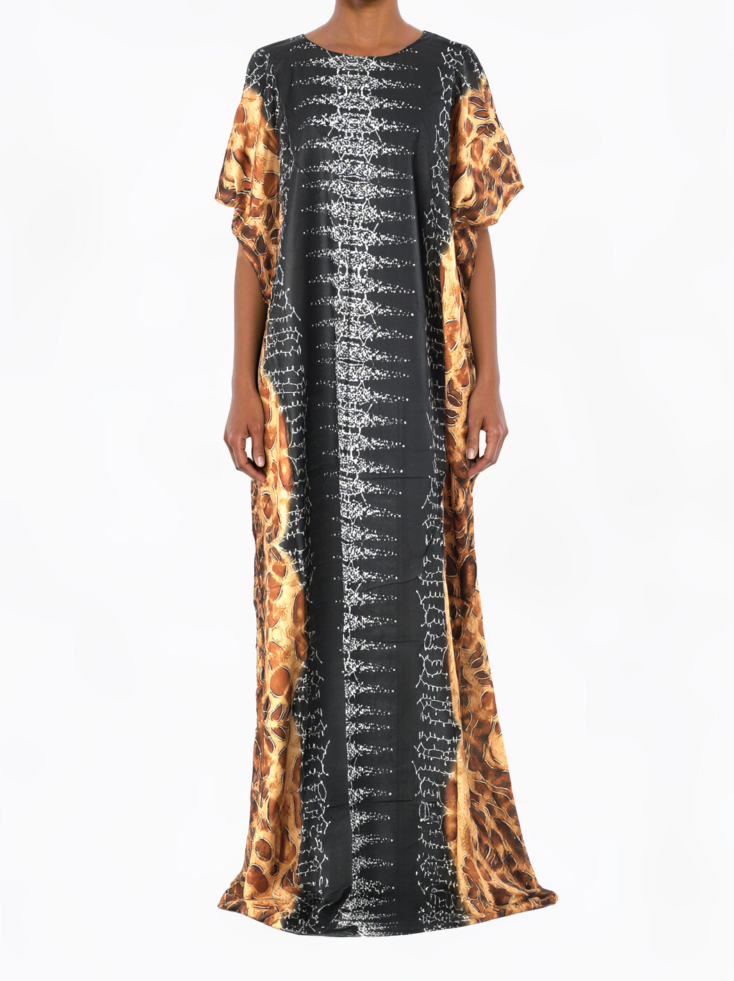 Copper Mosaic Bati Dress